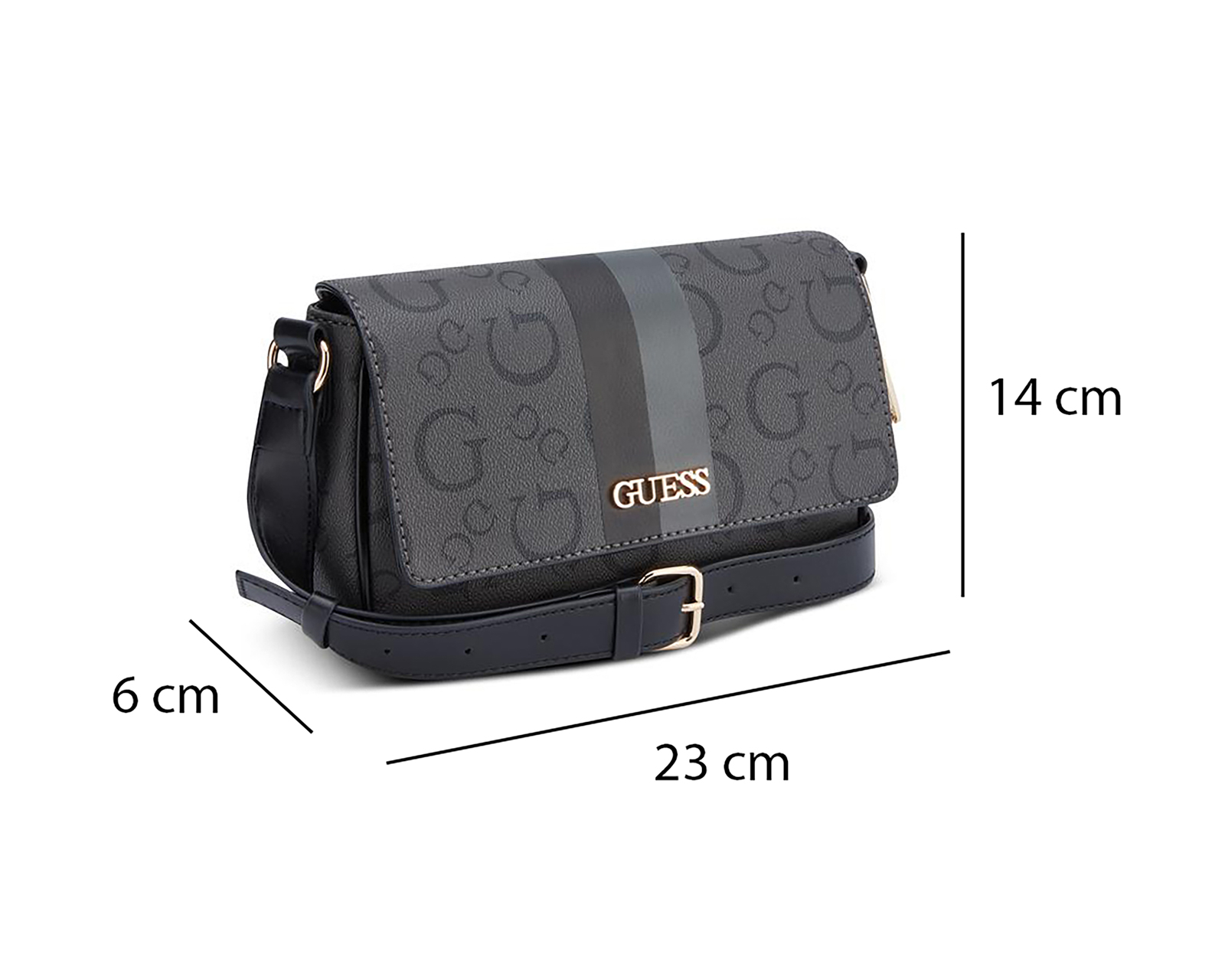 Foto 5 | Foto 5 | Bolsa Cruzada Guess Factory Wester