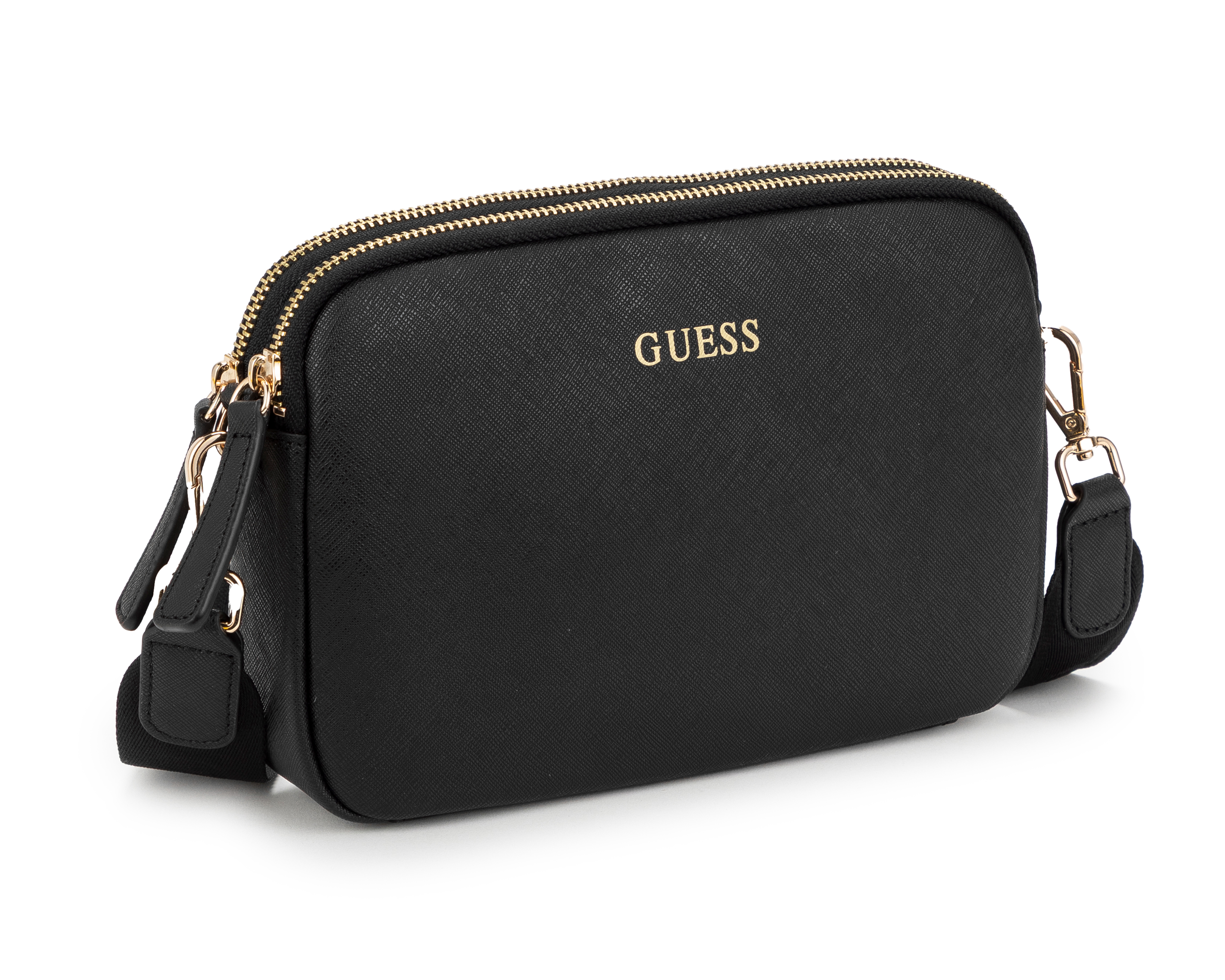 Foto 4 pulgar | Foto 3 | Bolsa Cruzada Guess Aengus 3 Piezas