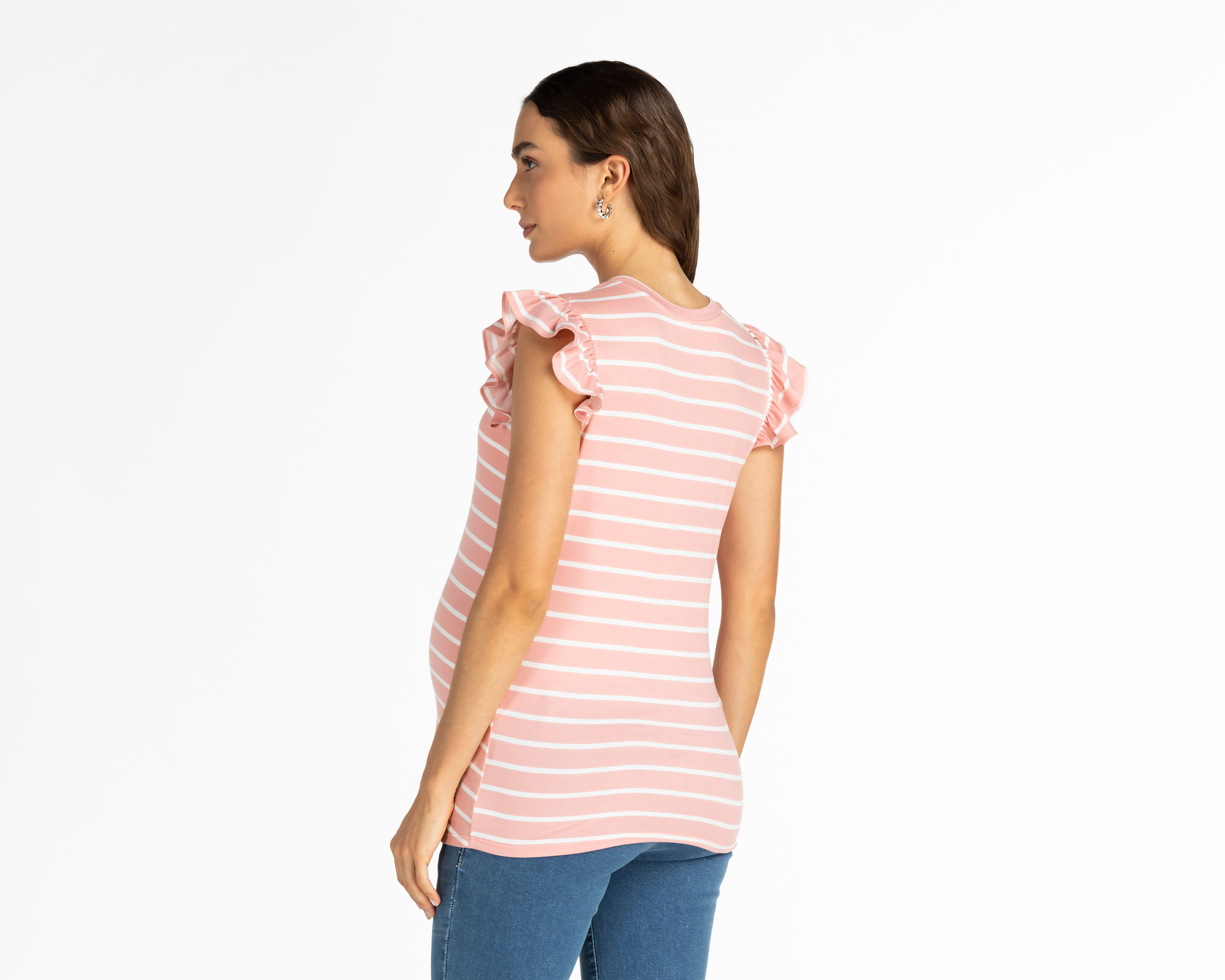 Foto 4 pulgar | Foto 3 | Playera de Maternidad Mamá Bella