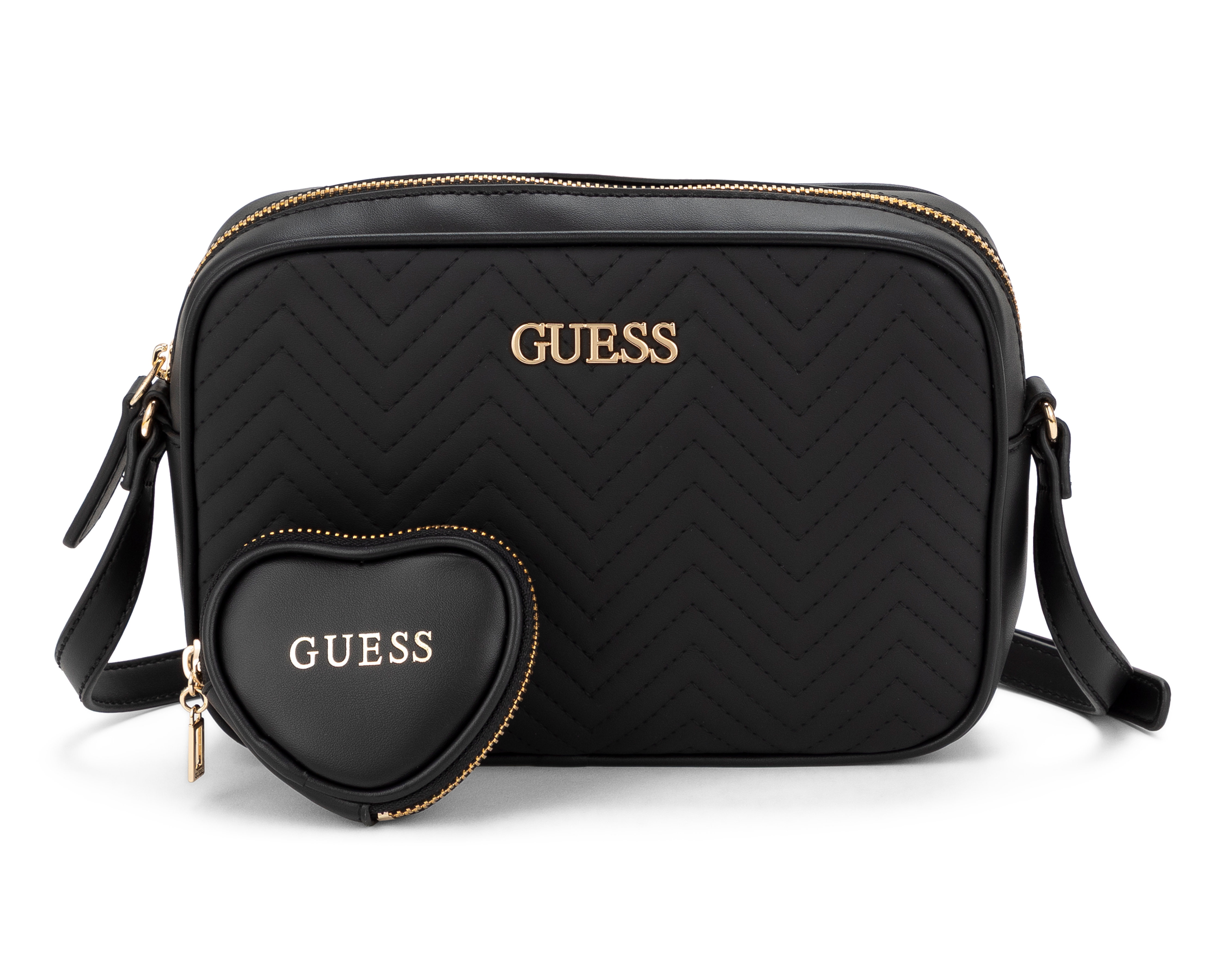 Foto 1 | Foto 1 | Bolsa Cruzada Guess con Monedero
