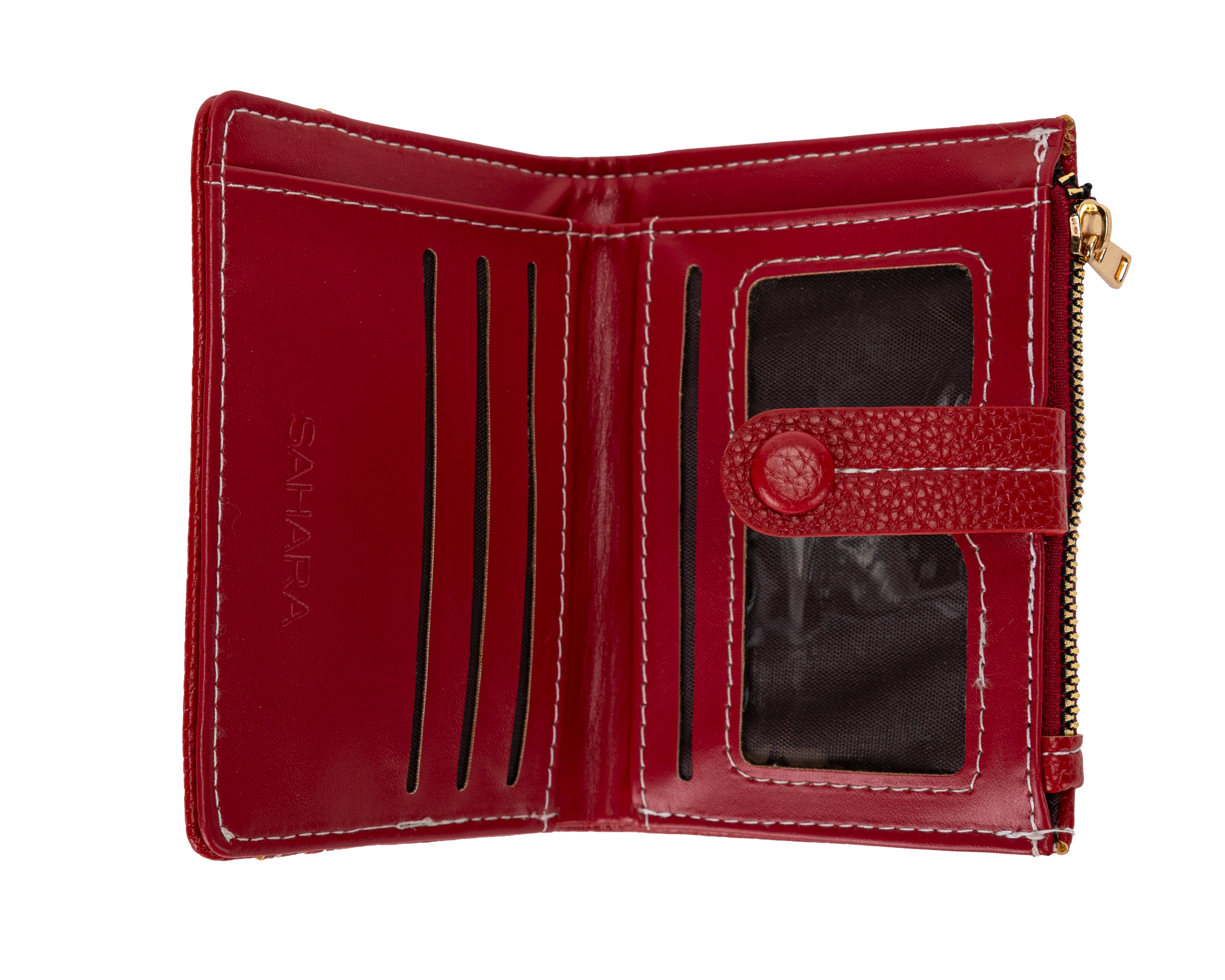 Foto 5 pulgar | Foto 4 | Monedero para Mujer Sahara Rojo