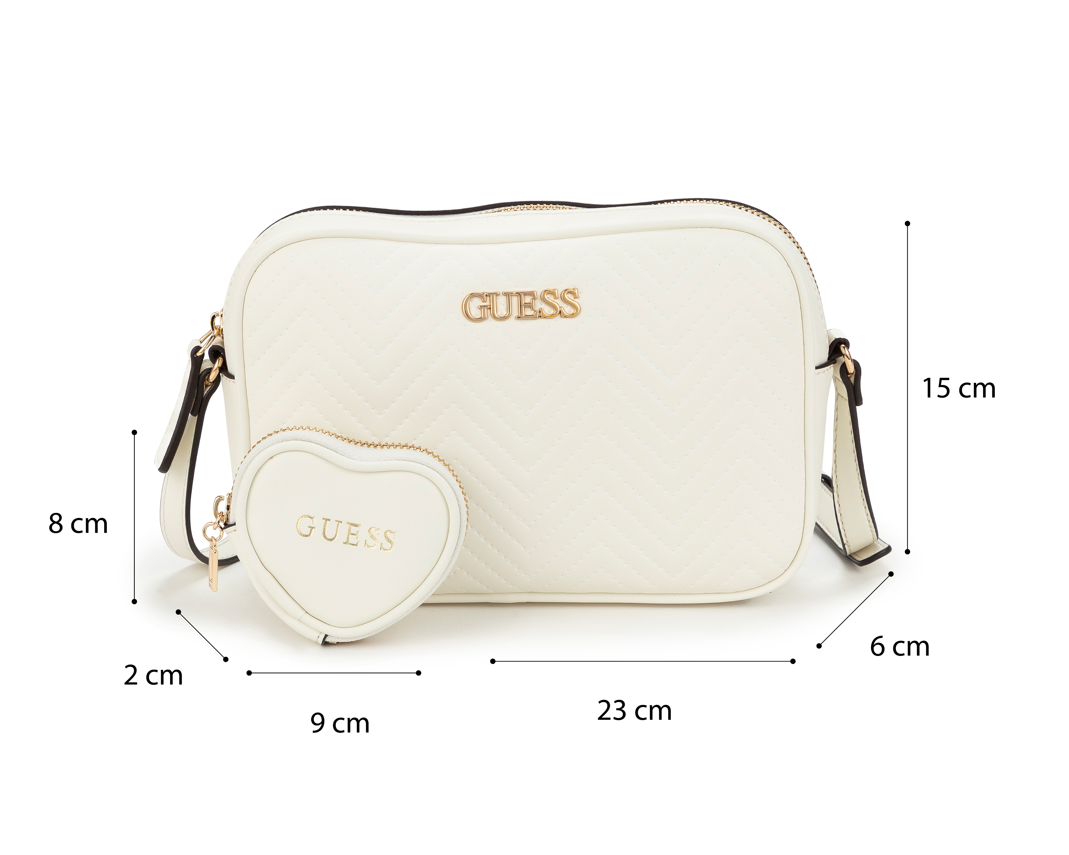 Foto 7 pulgar | Foto 6 | Bolsa Cruzada Guess con Monedero