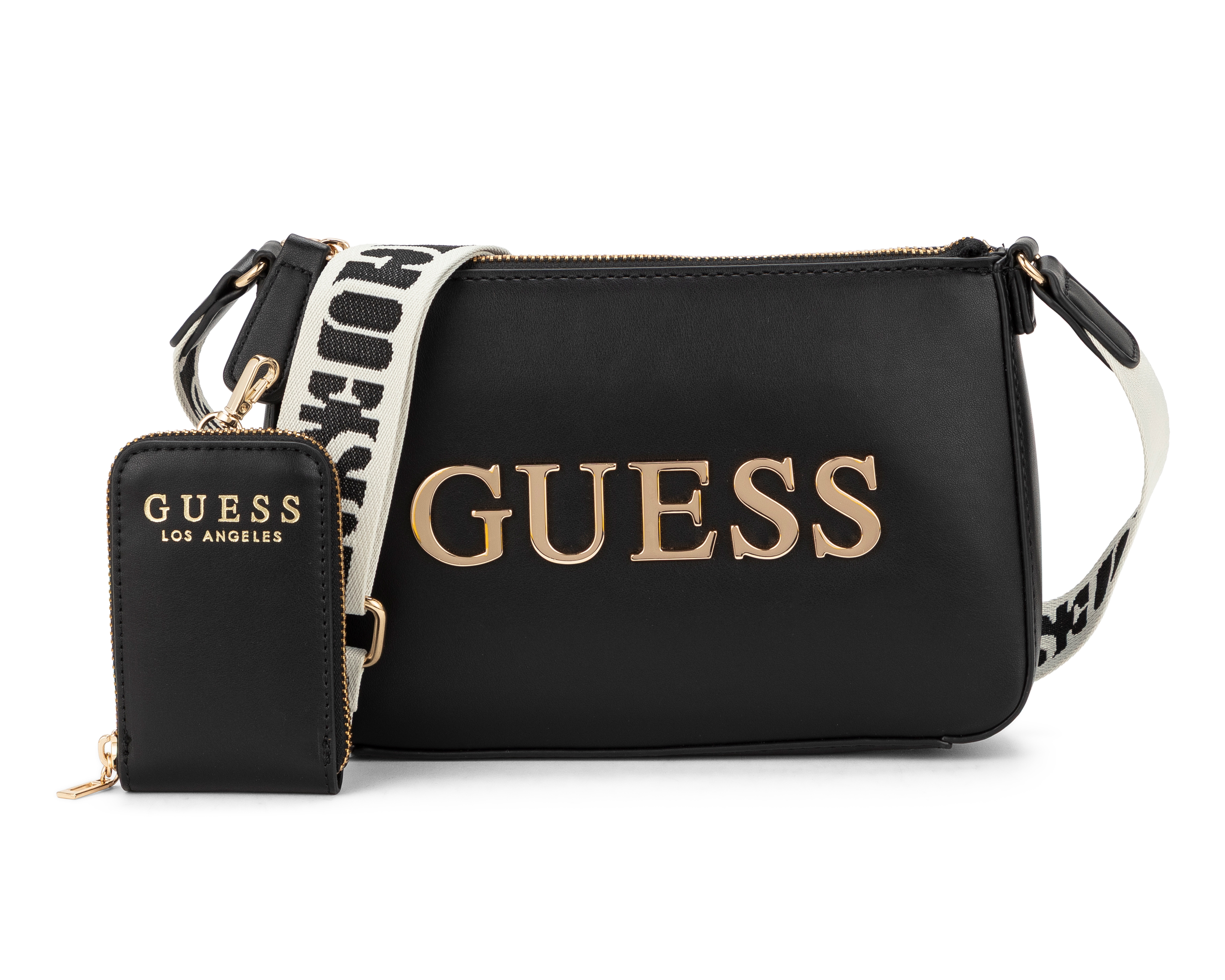 Foto 1 | Foto 1 | Bolsa Cruzada Guess Caracara con Monedero