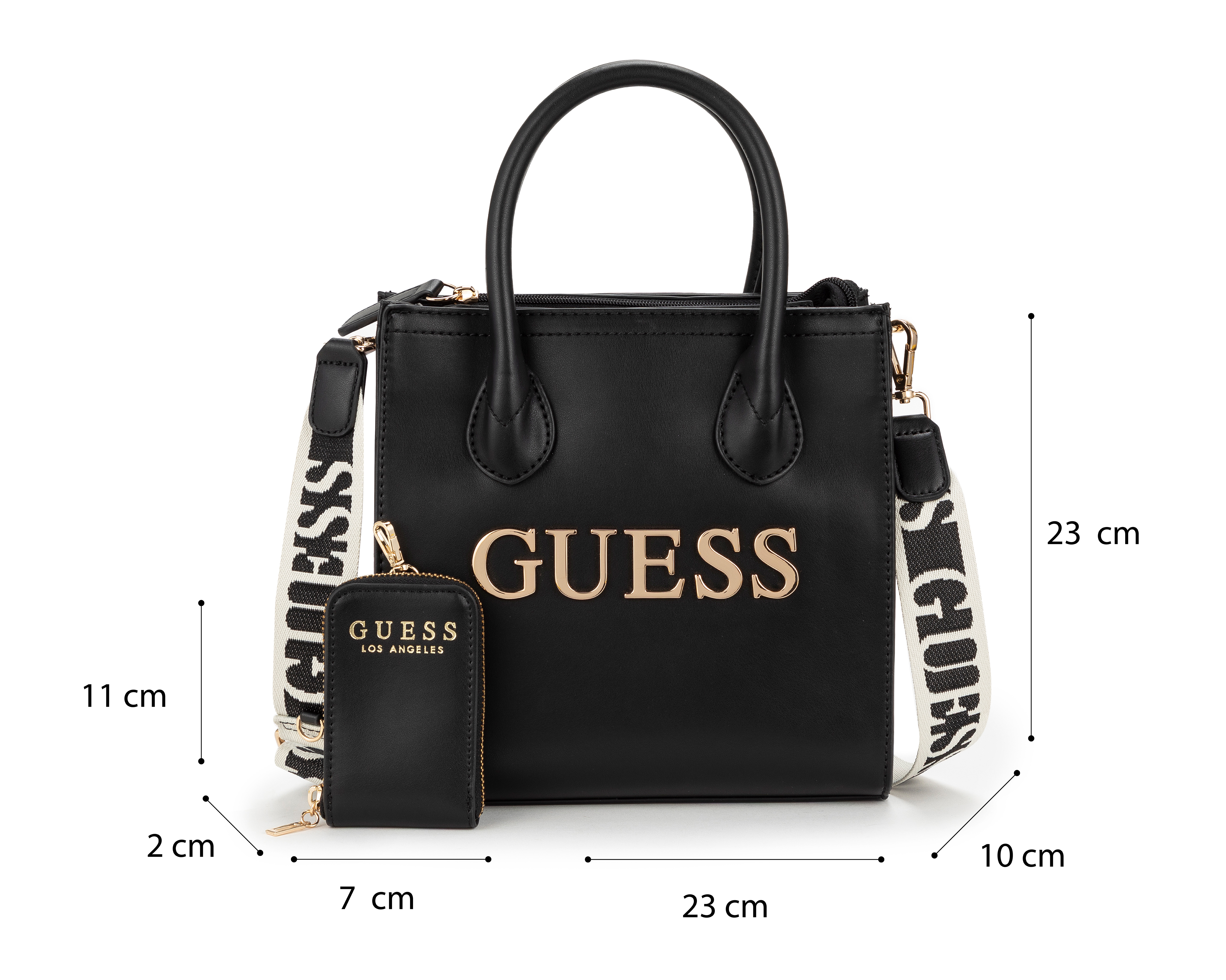 Foto 7 pulgar | Foto 6 | Bolsa de Mano Guess Caracara con Tarjetero