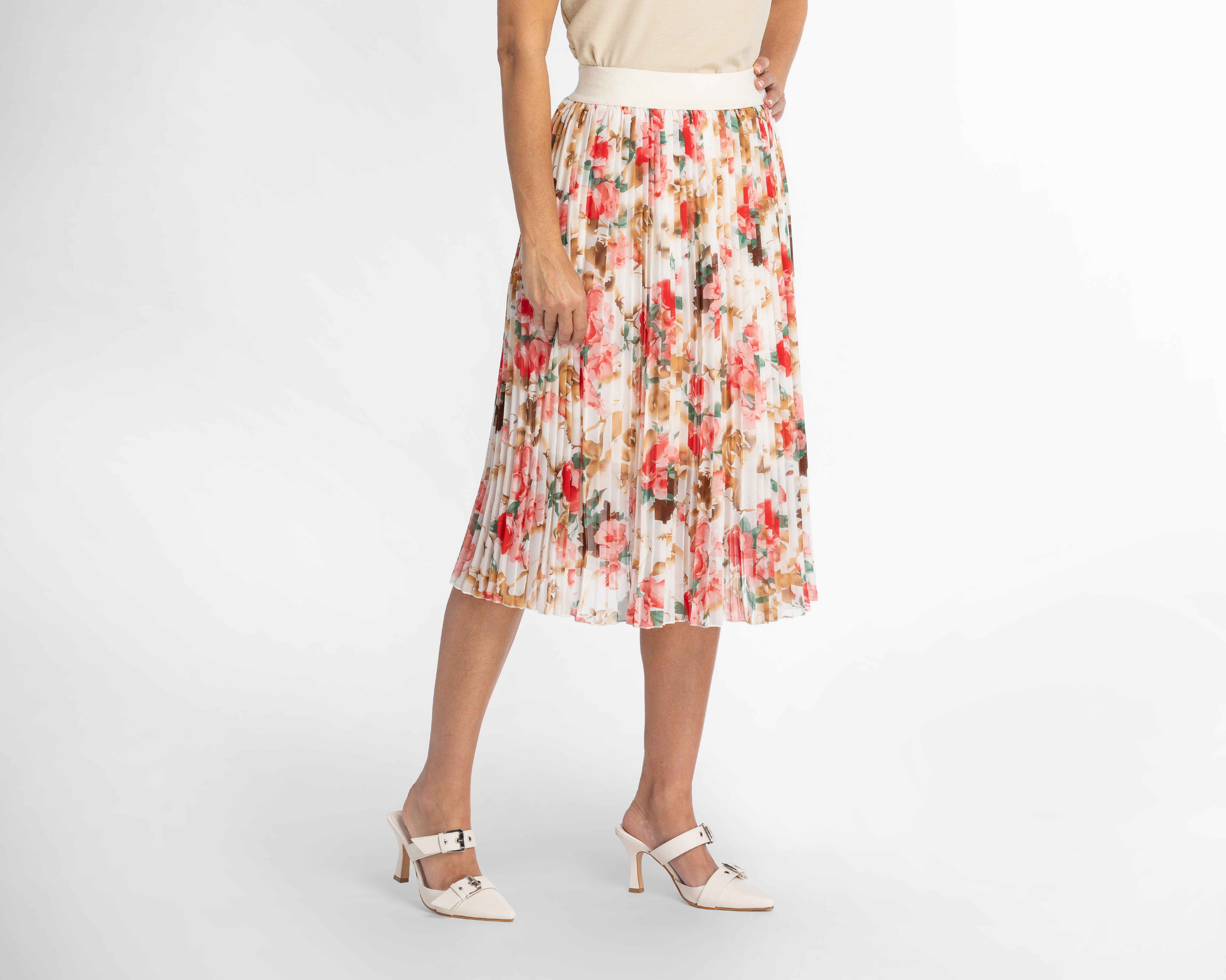 Falda Larga Sahara Estampado Floral