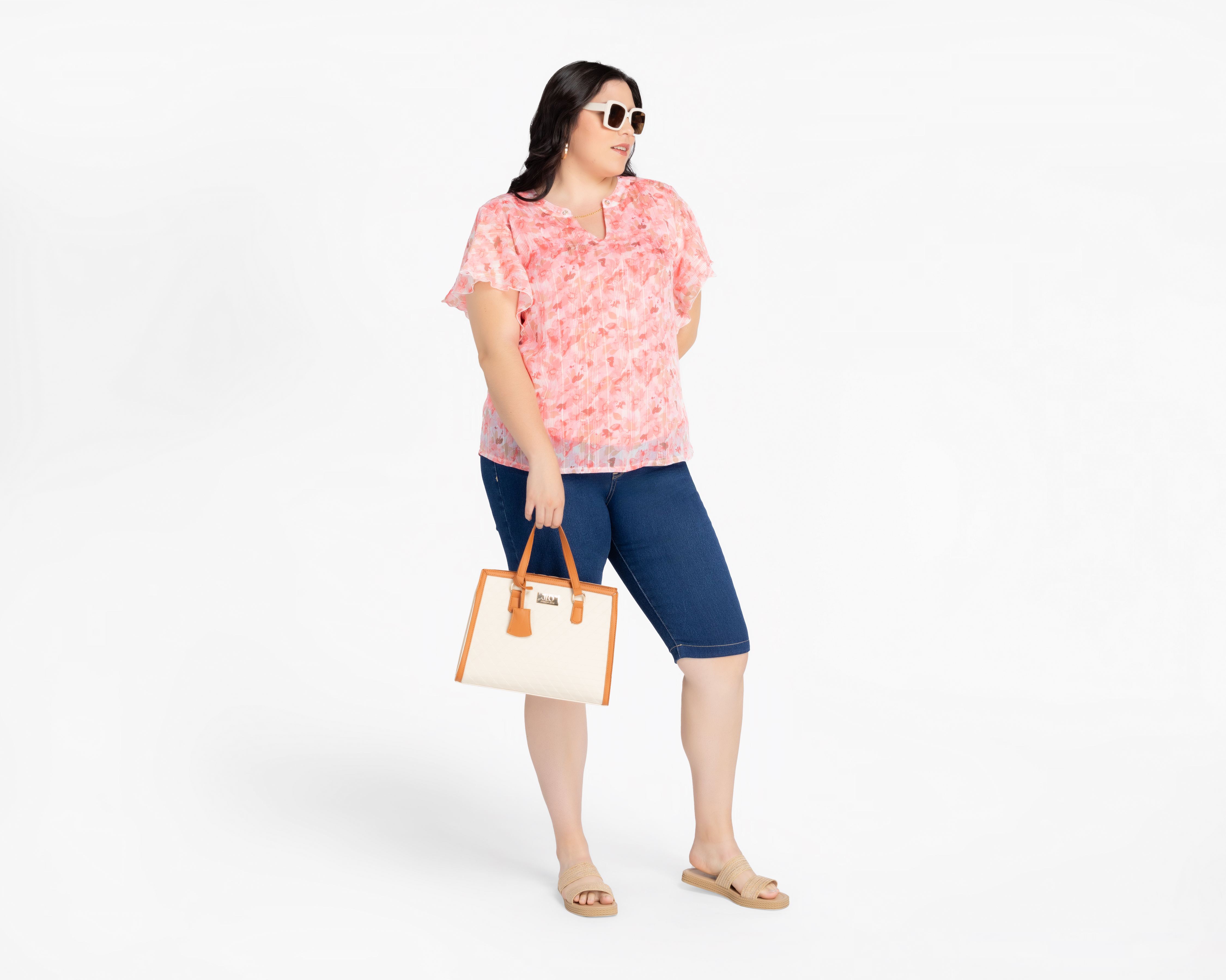 Foto 6 pulgar | Foto 5 | Short Sahara de Mezclilla