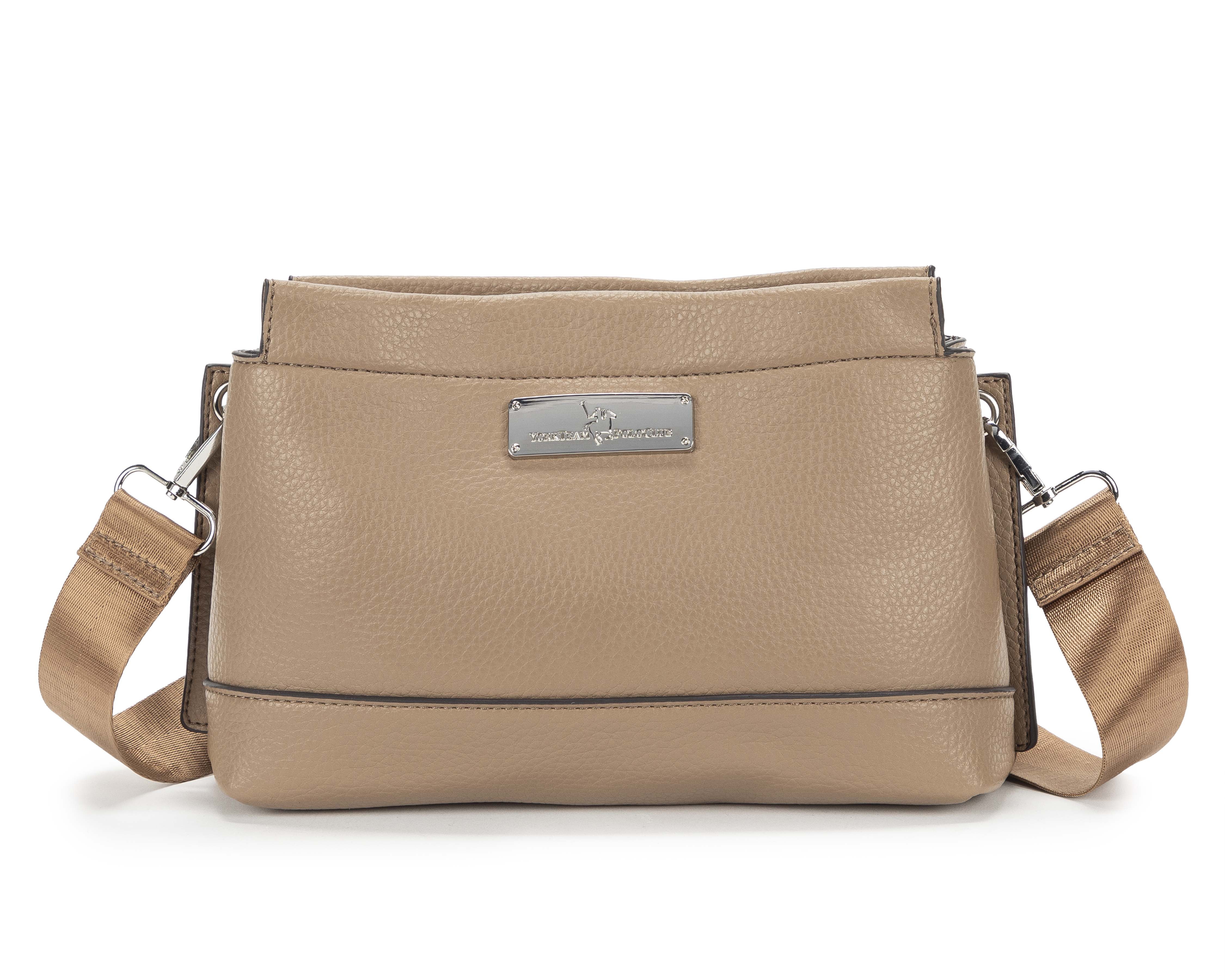 Foto 3 pulgar | Foto 2 | Bolsa Cruzada York Team Polo Club con Monedero