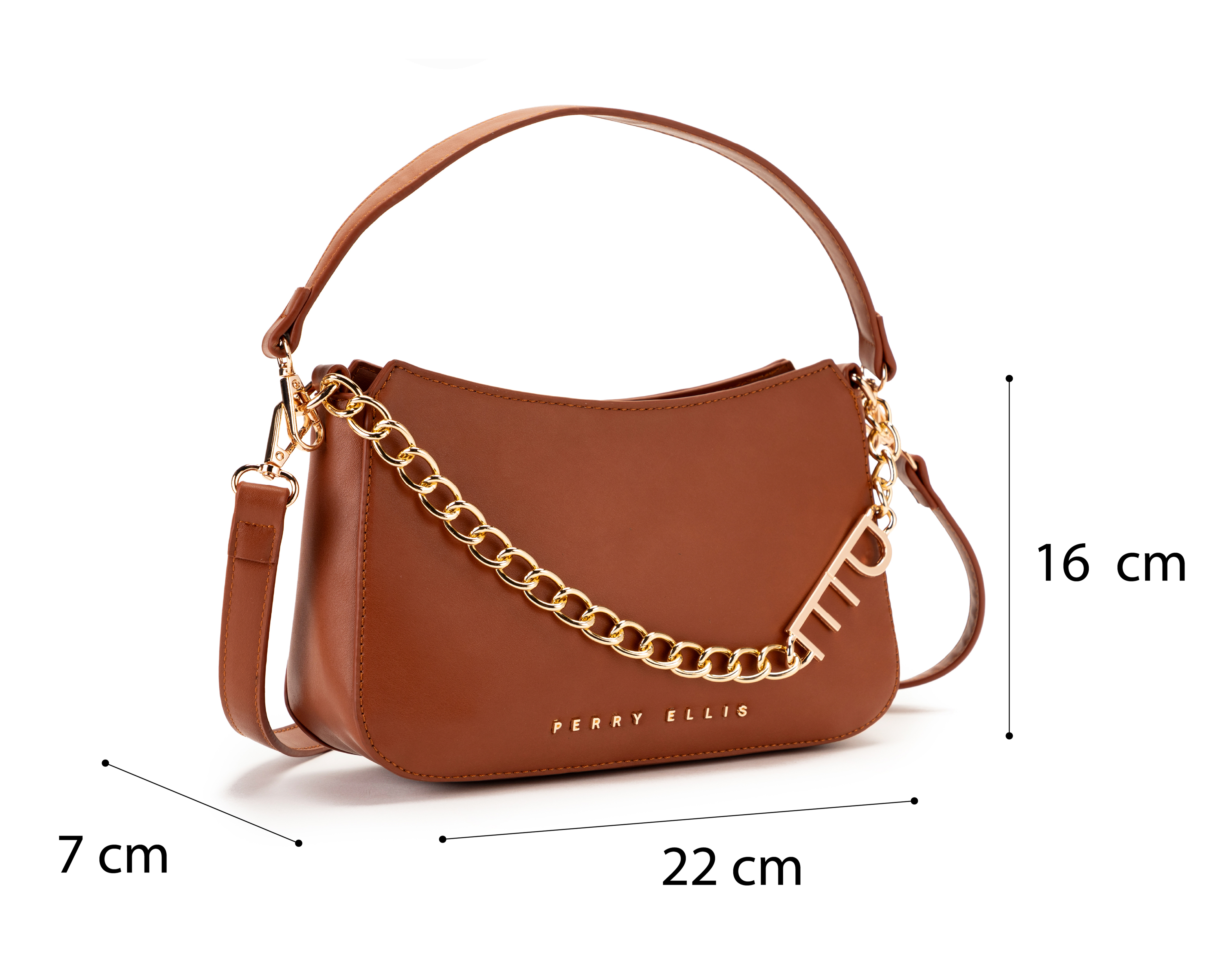 Foto 6 pulgar | Foto 5 | Bolsa Cruzada Perry Ellis