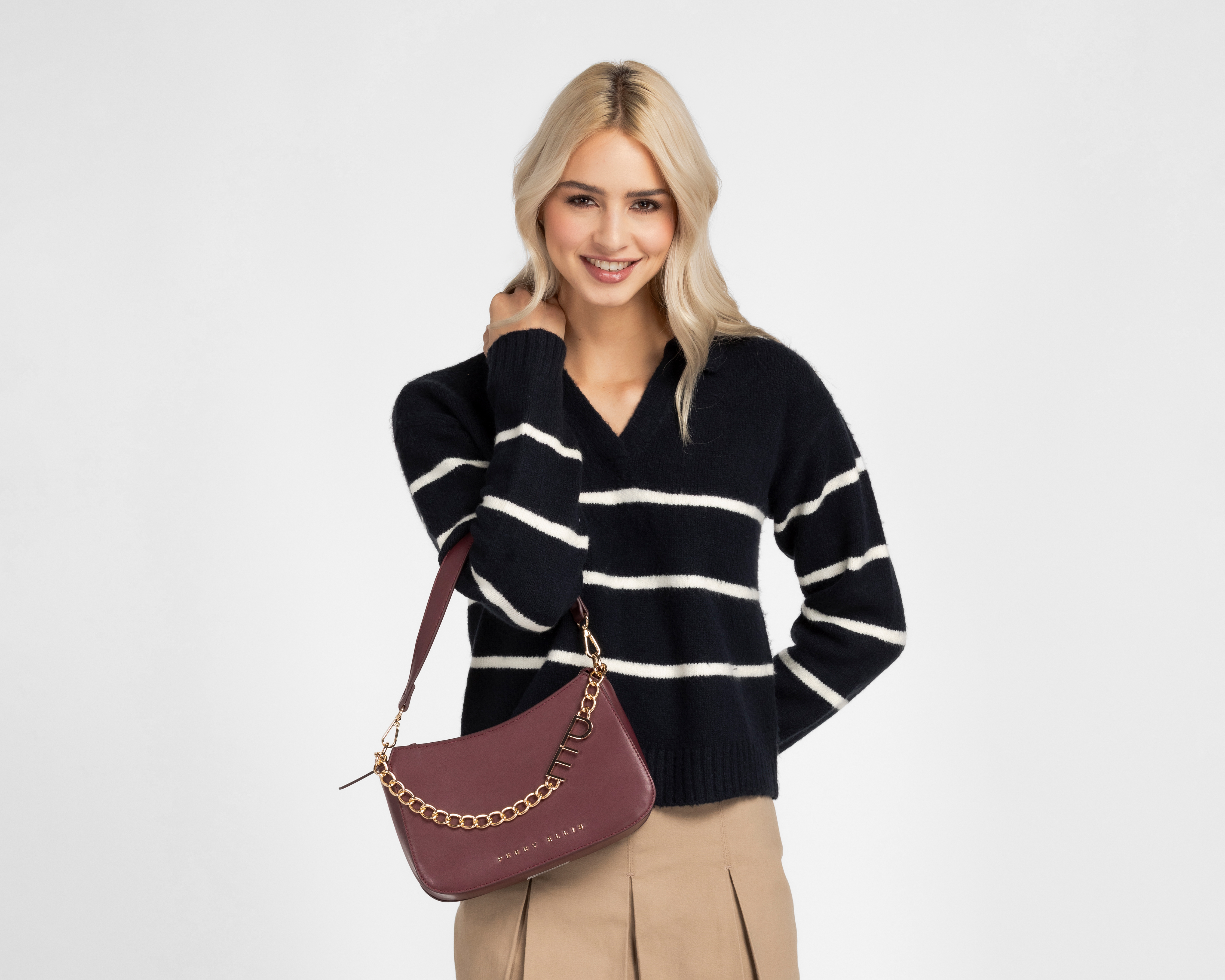 Foto 6 | Foto 6 | Bolsa Cruzada Perry Ellis