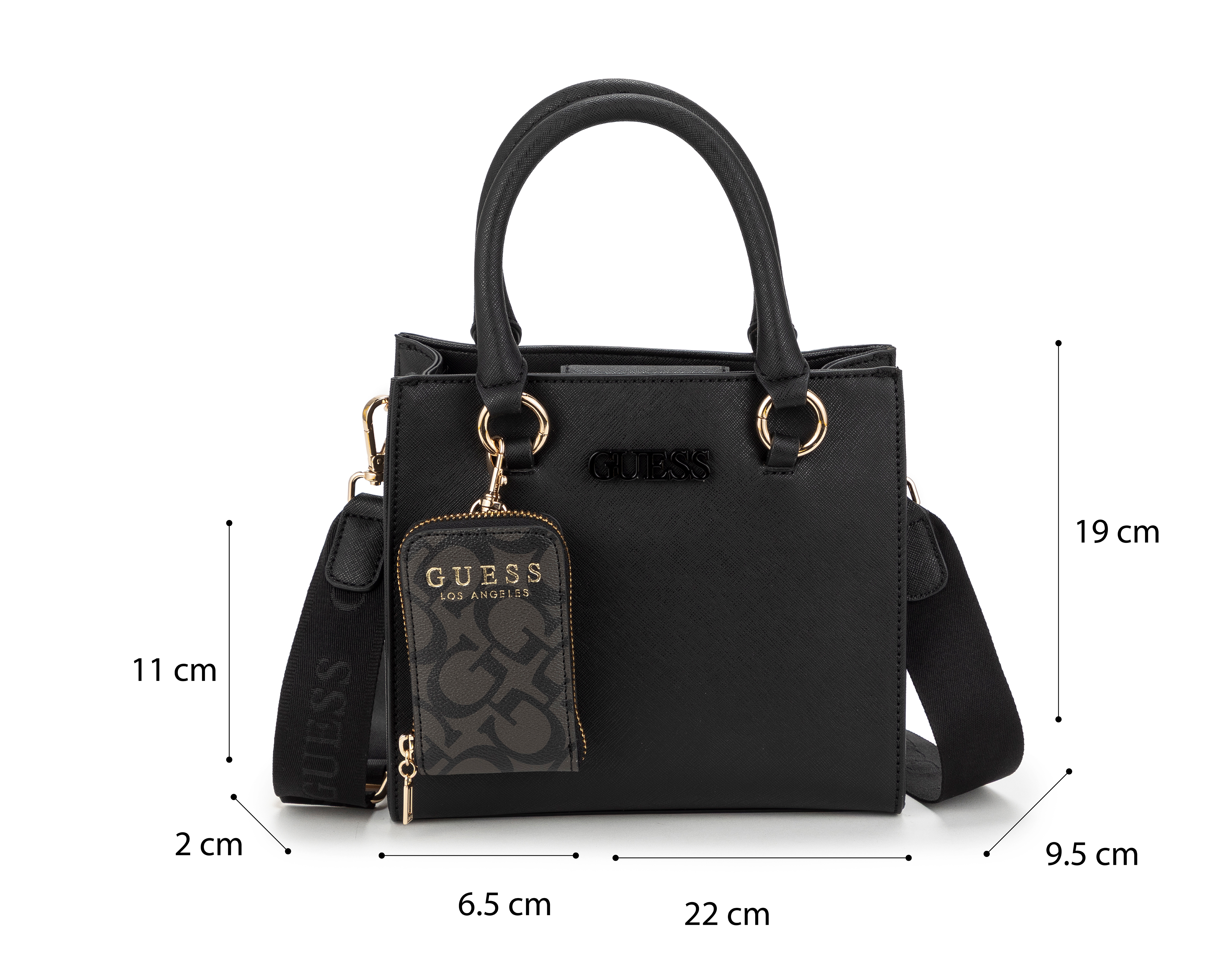 Foto 7 pulgar | Foto 6 | Bolsa de Mano Guess Zinnia con Monedero