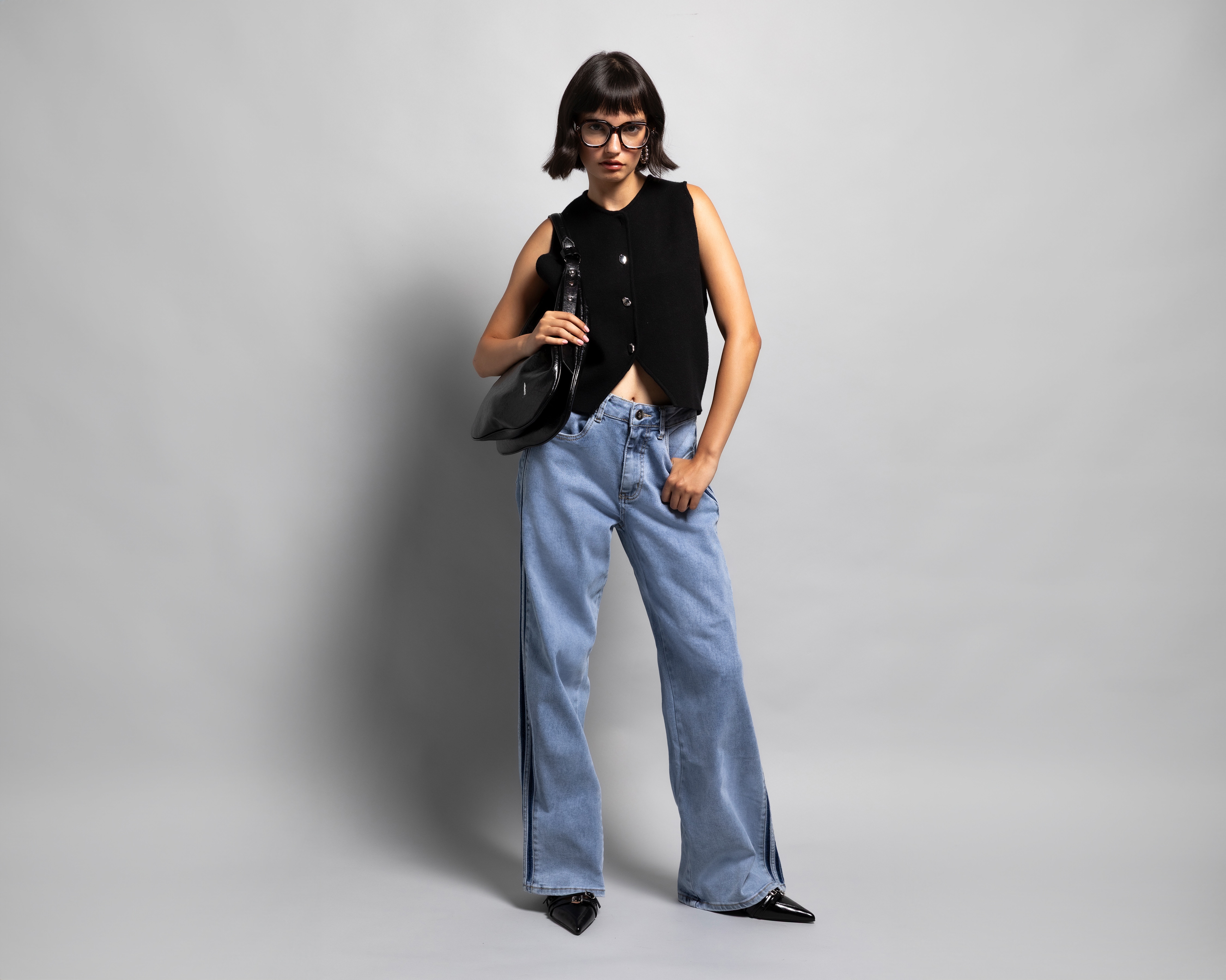 Jeans Regular Strona para Mujer