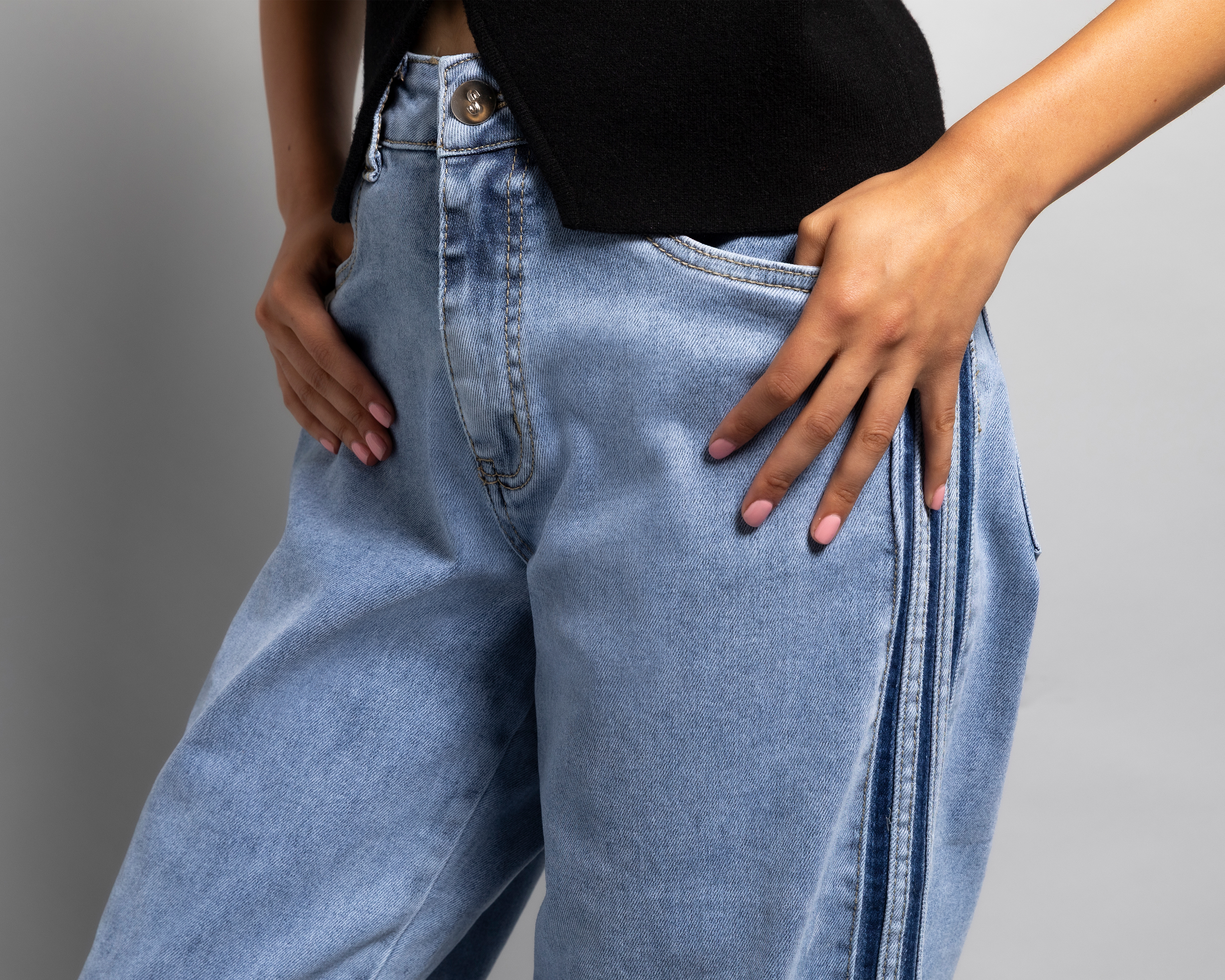 Foto 4 | Foto 4 | Jeans Regular Strona para Mujer