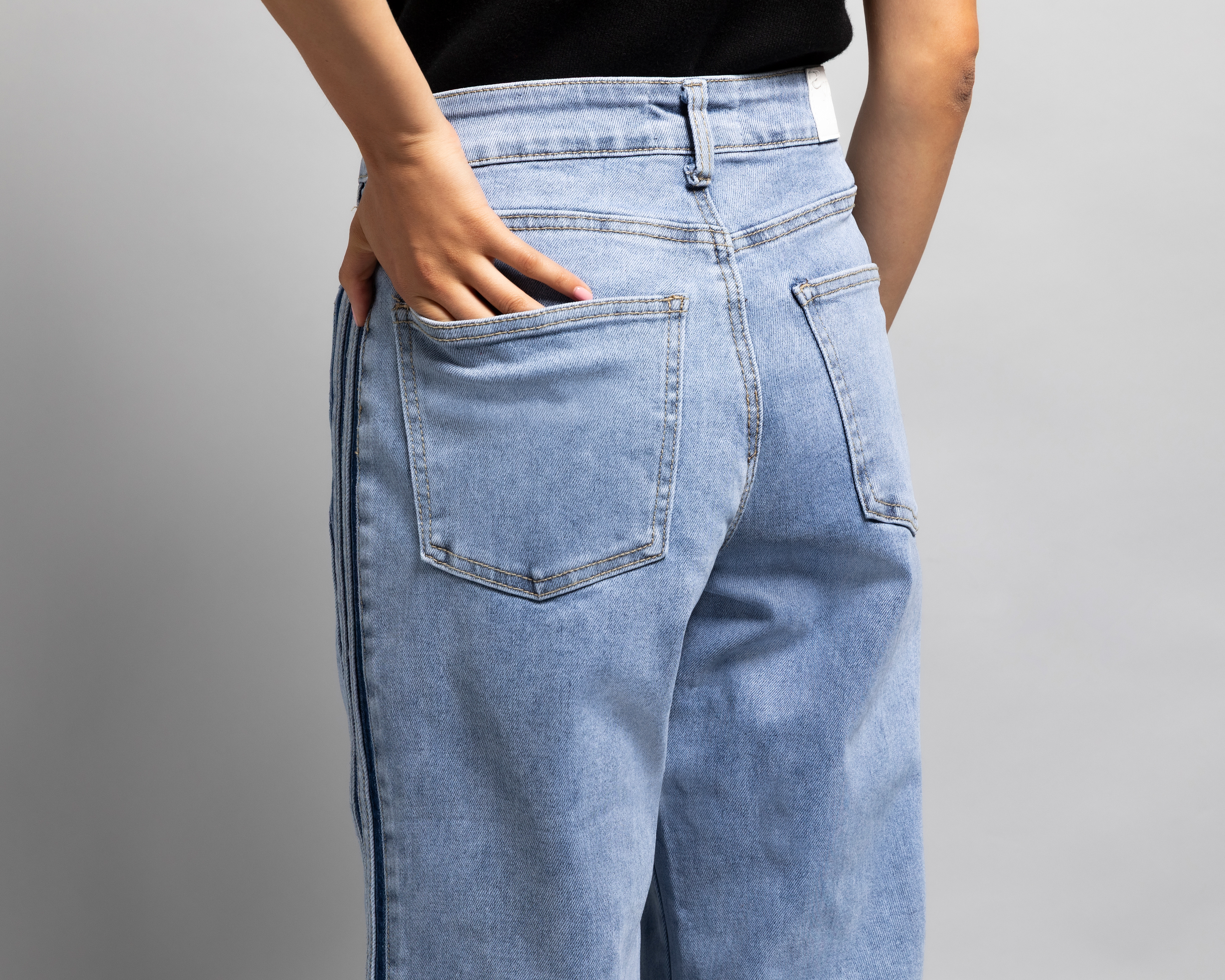 Foto 6 pulgar | Foto 5 | Jeans Regular Strona para Mujer