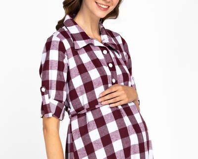 Foto 5 | Foto 5 | Vestido de Maternidad Mam Maternity Estampado