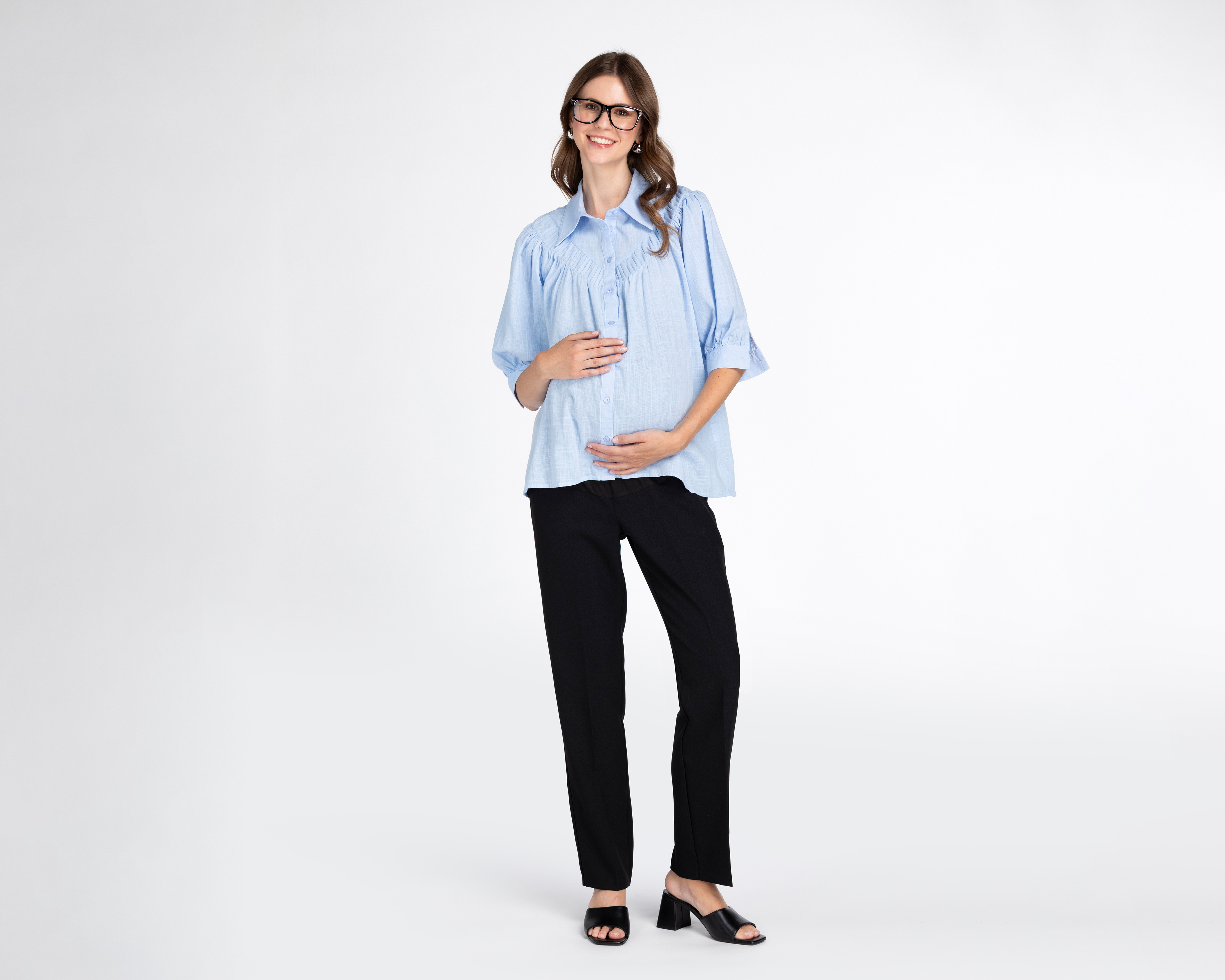 Foto 2 | Foto 2 | Pantalón de Maternidad Mam Maternity Negro