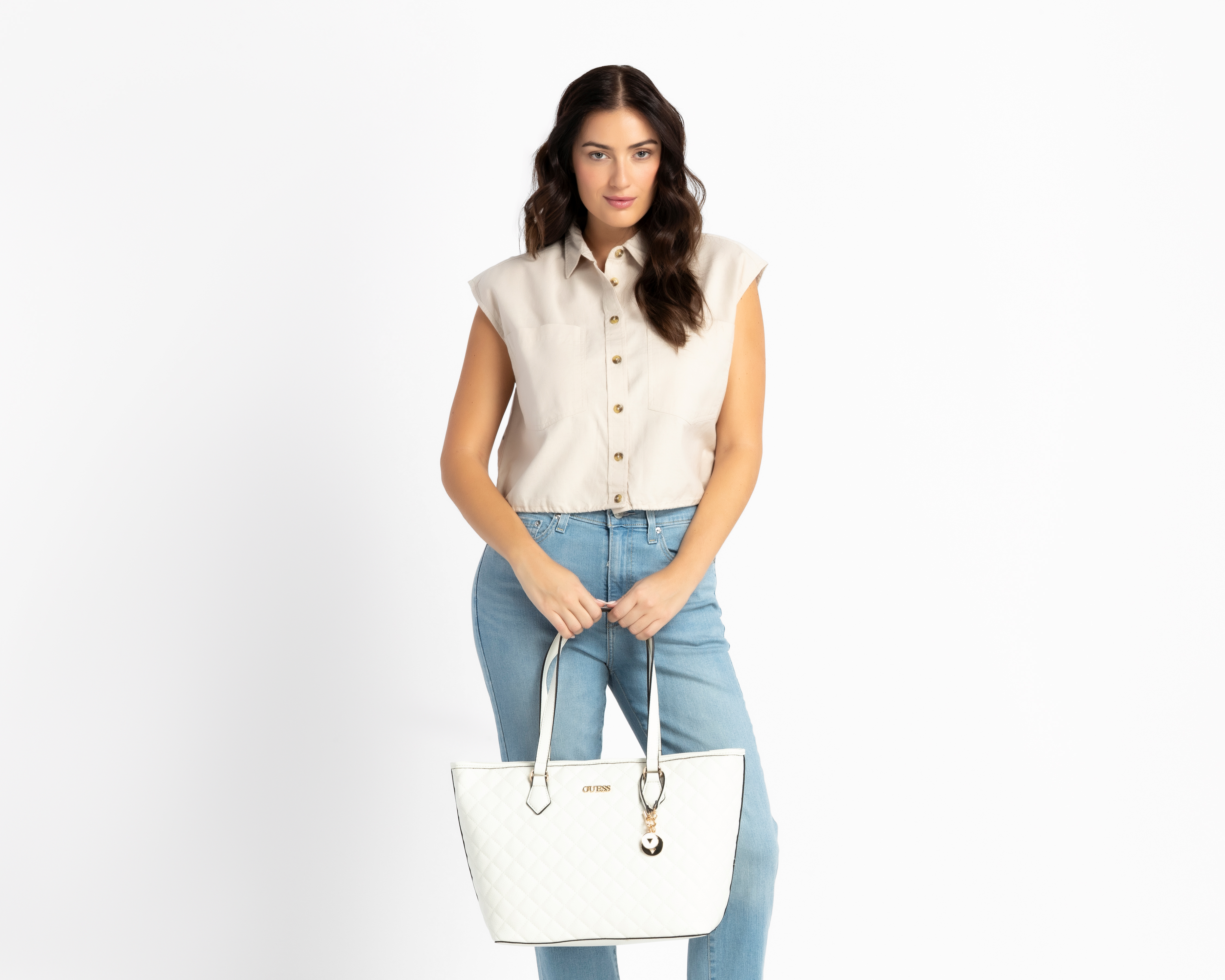 Foto 6 | Foto 6 | Bolsa de Hombro Guess Wester