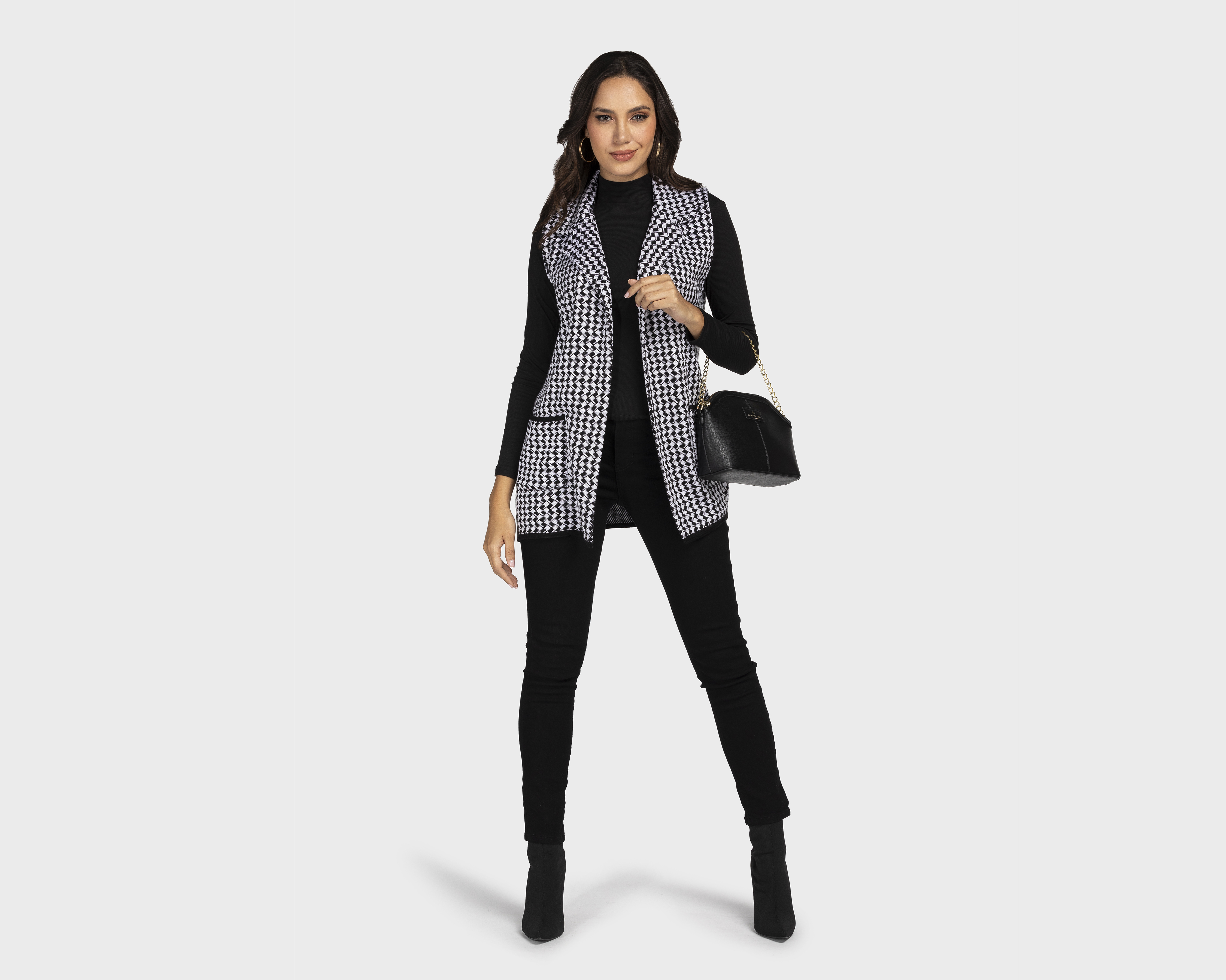 Foto 3 pulgar | Foto 2 | Chaleco con Estampado Sahara para Mujer