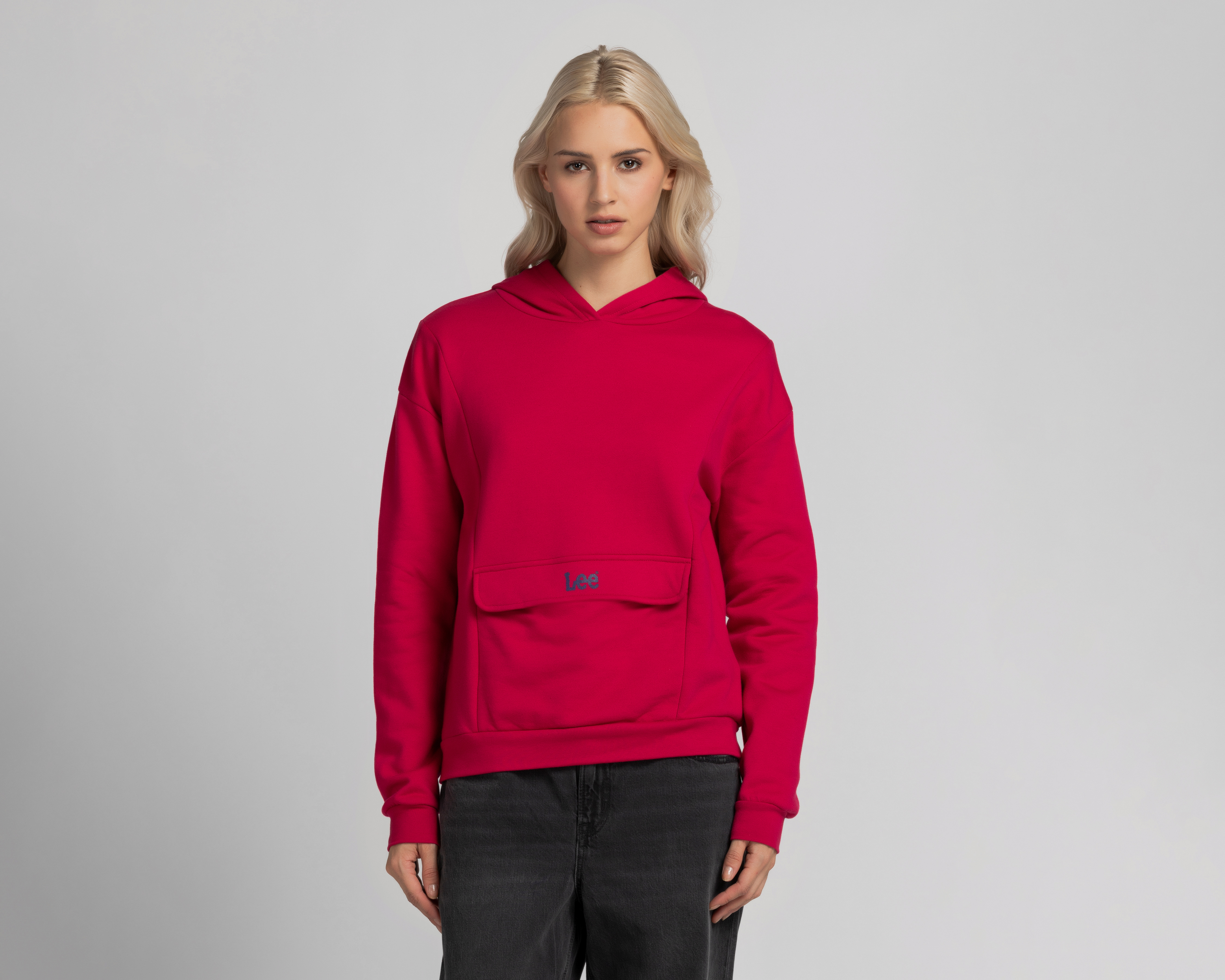 Foto 2 pulgar | Foto 1 | Sudadera con Capucha Lee para Mujer