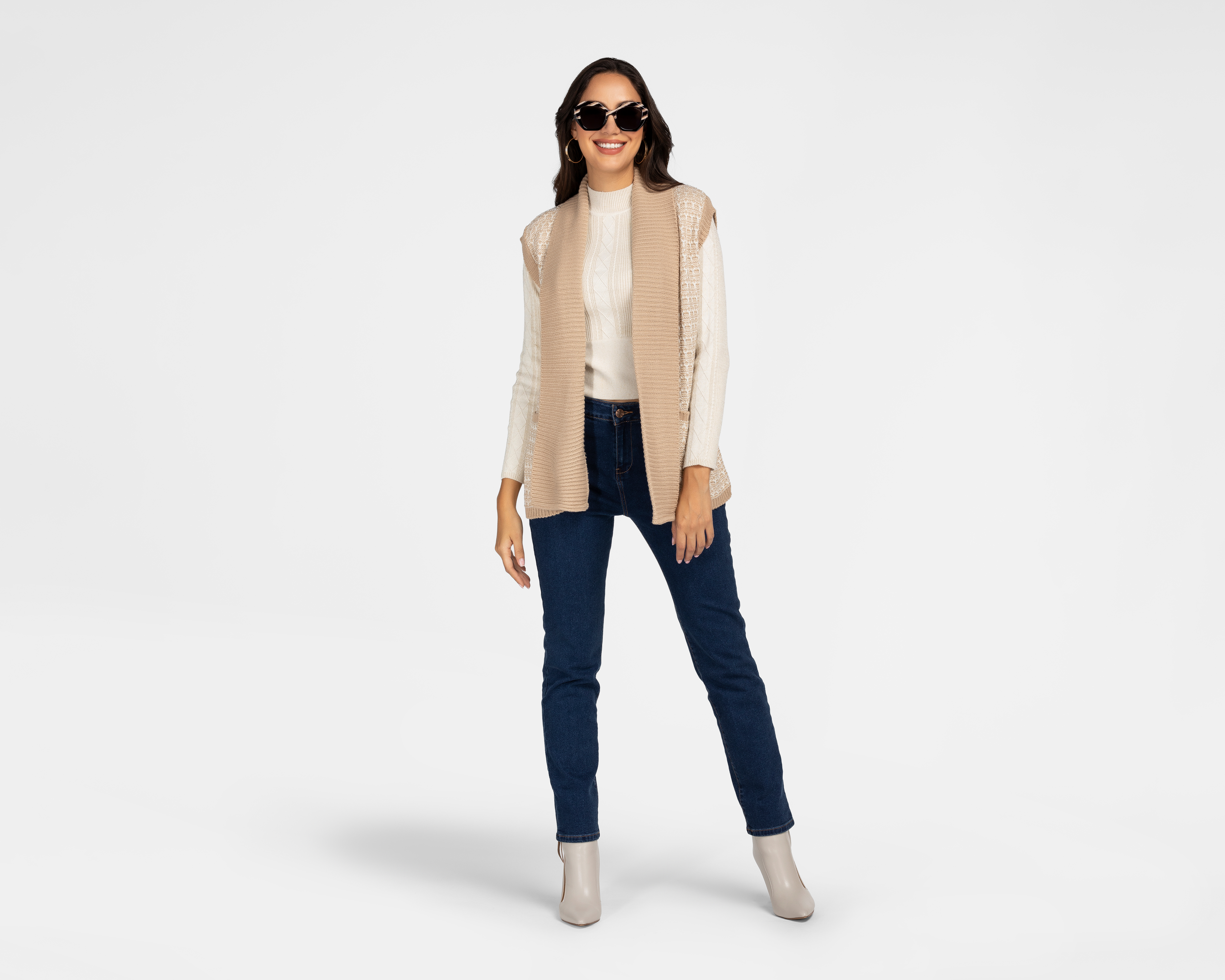 Foto 3 pulgar | Foto 2 | Chaleco con Estampado Lady Sun para Mujer