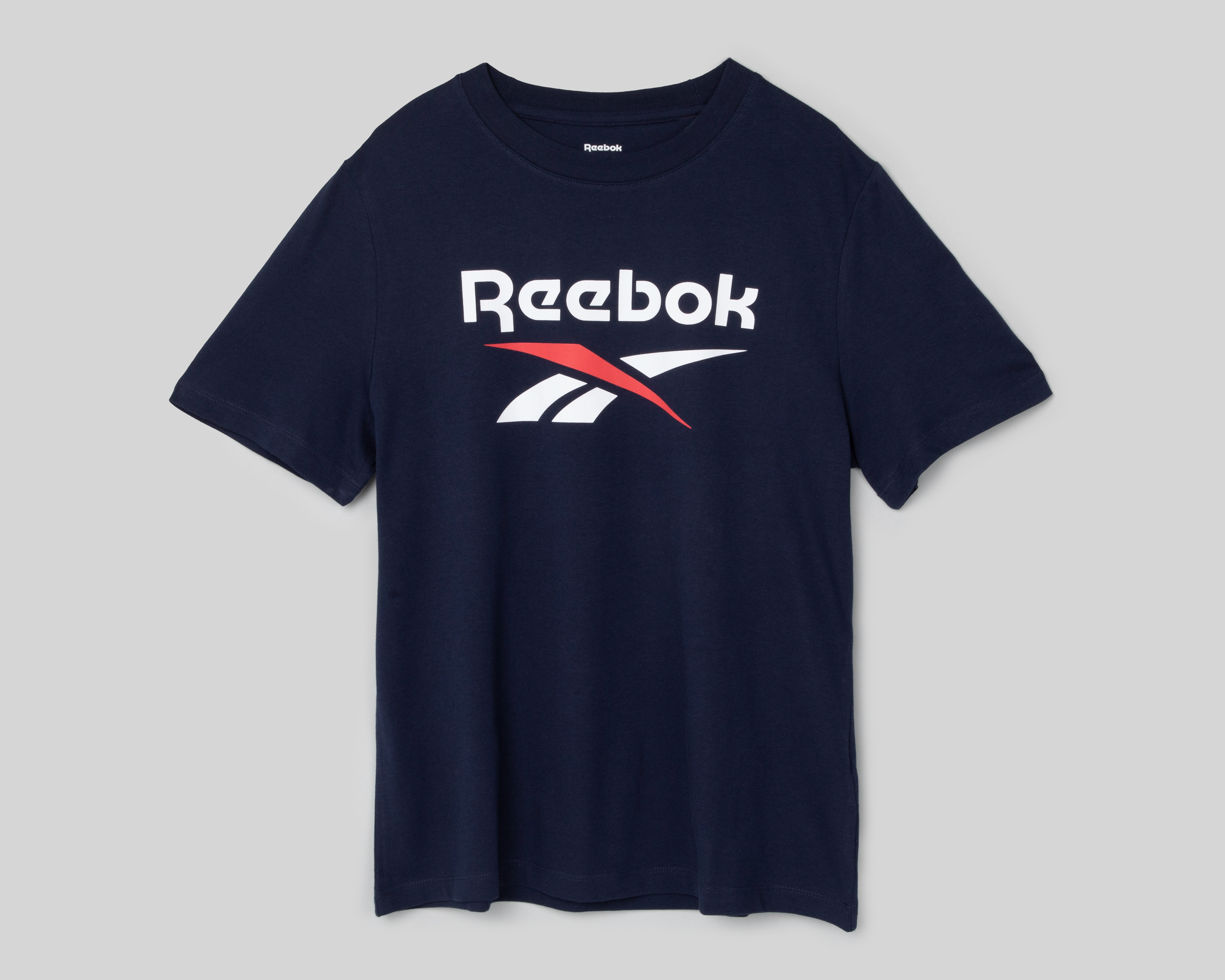 Playera Reebok Manga Corta con Estampado