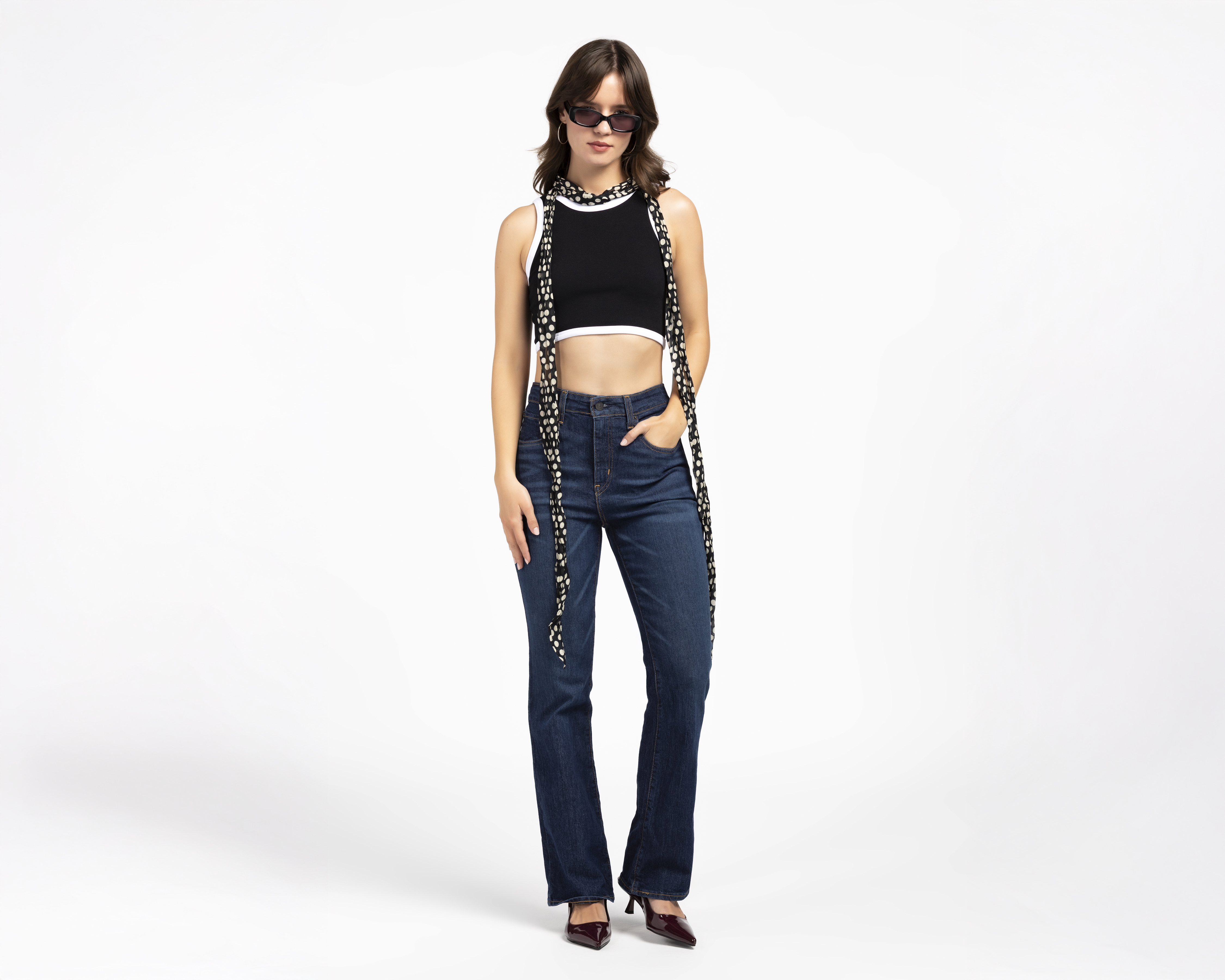 Foto 2 | Foto 2 | Jeans Levi's 725 High Rise Boot Cut para Mujer