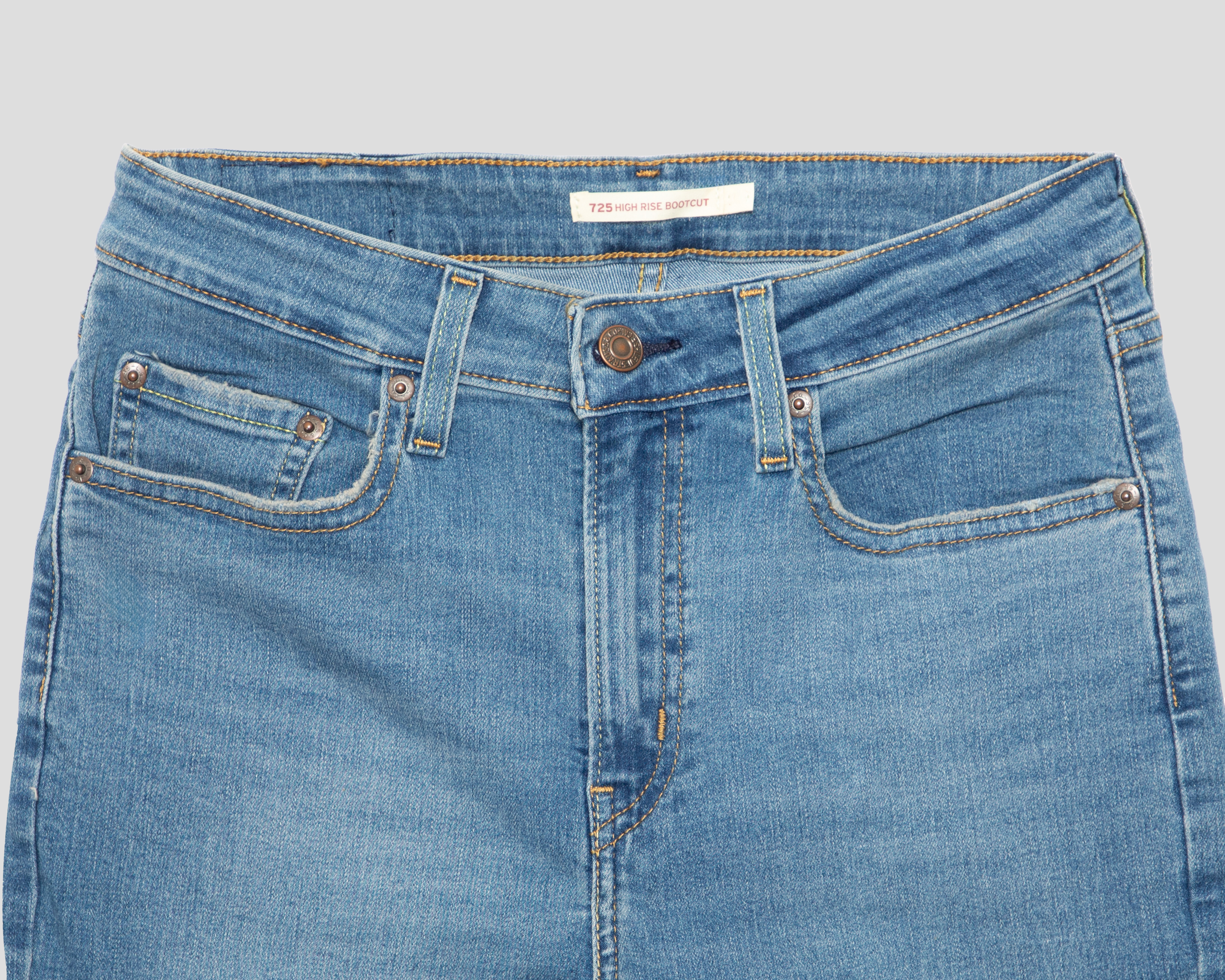 Foto 4 pulgar | Foto 3 | Jeans Bootcut Levi's 725 Juvenil
