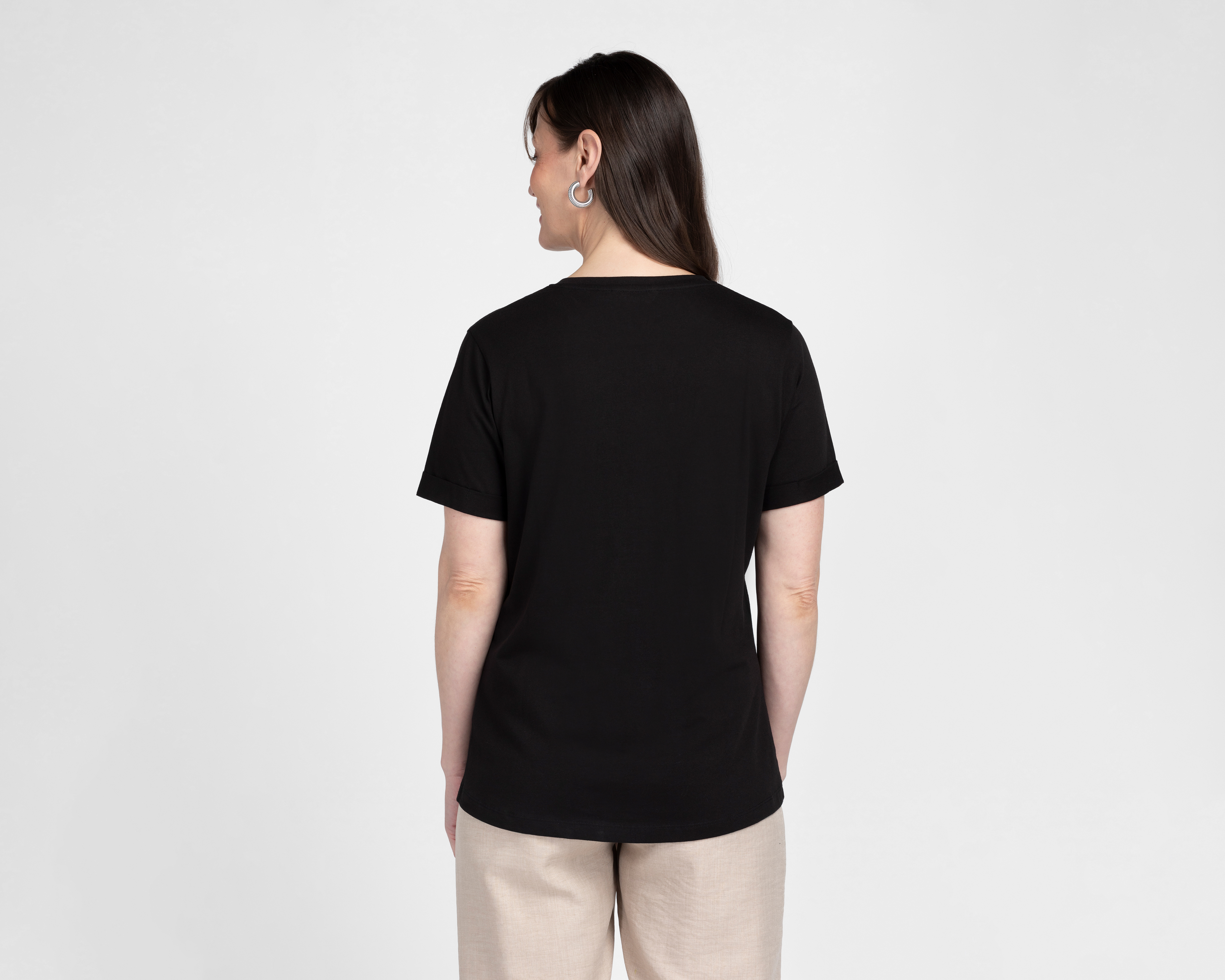 Foto 4 pulgar | Foto 3 | Playera Manga Corta Sahara para Mujer