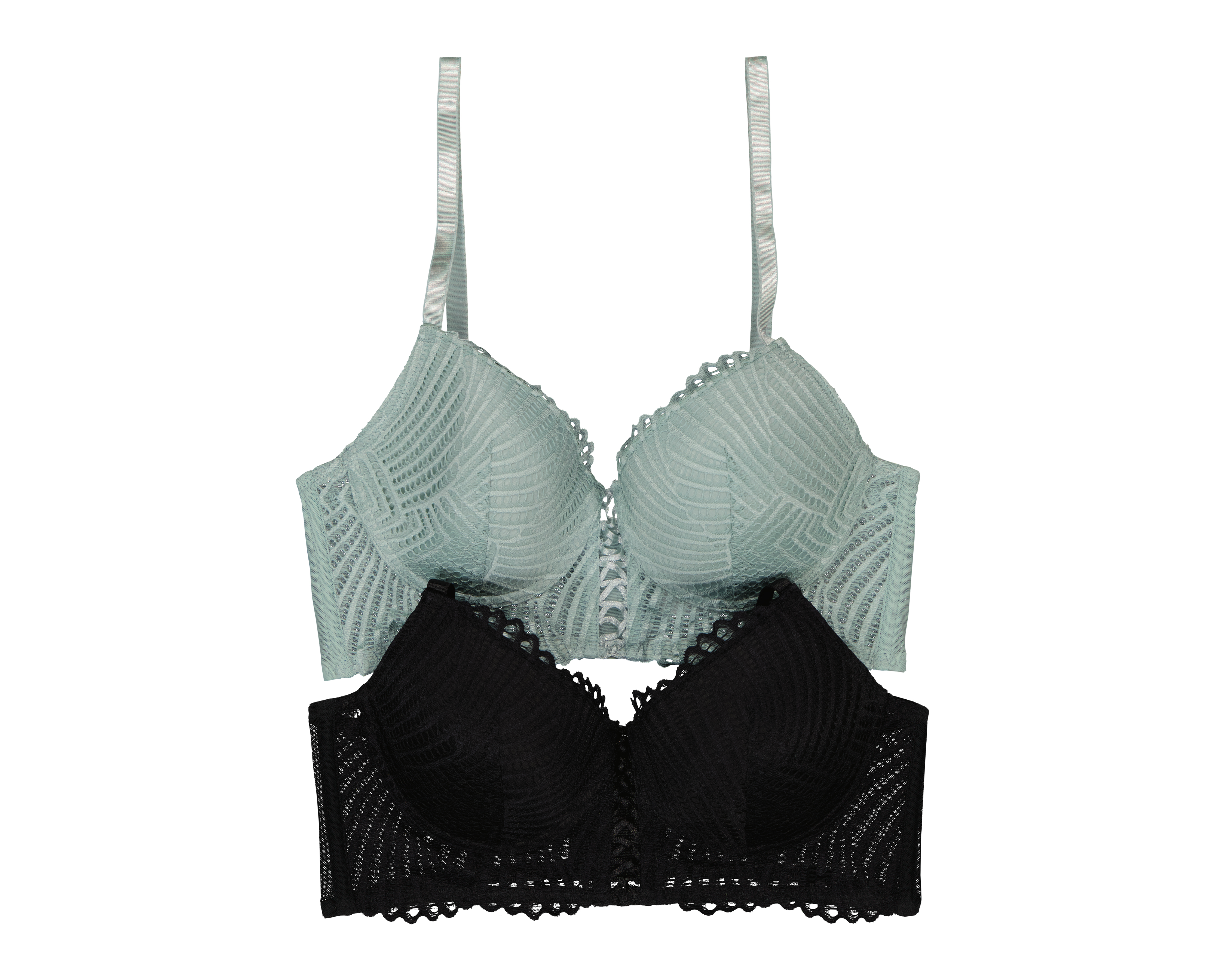 Brasier Copa Completa con Encaje Eva tu Estilo Íntimo 2 Pack