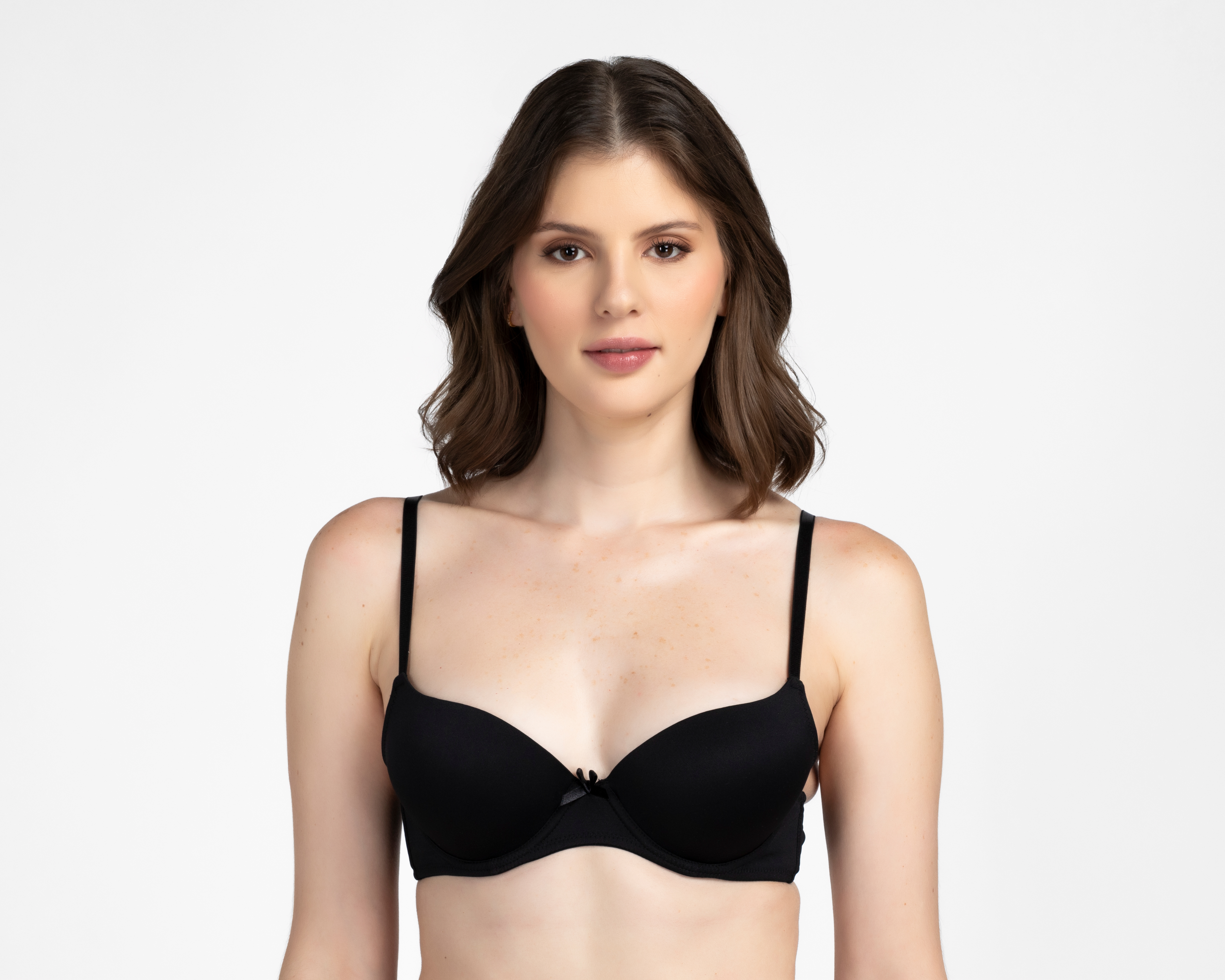 Foto 3 pulgar | Foto 2 | Brasier Media Copa con Encaje Eva tu Estilo Íntimo 2 Pack