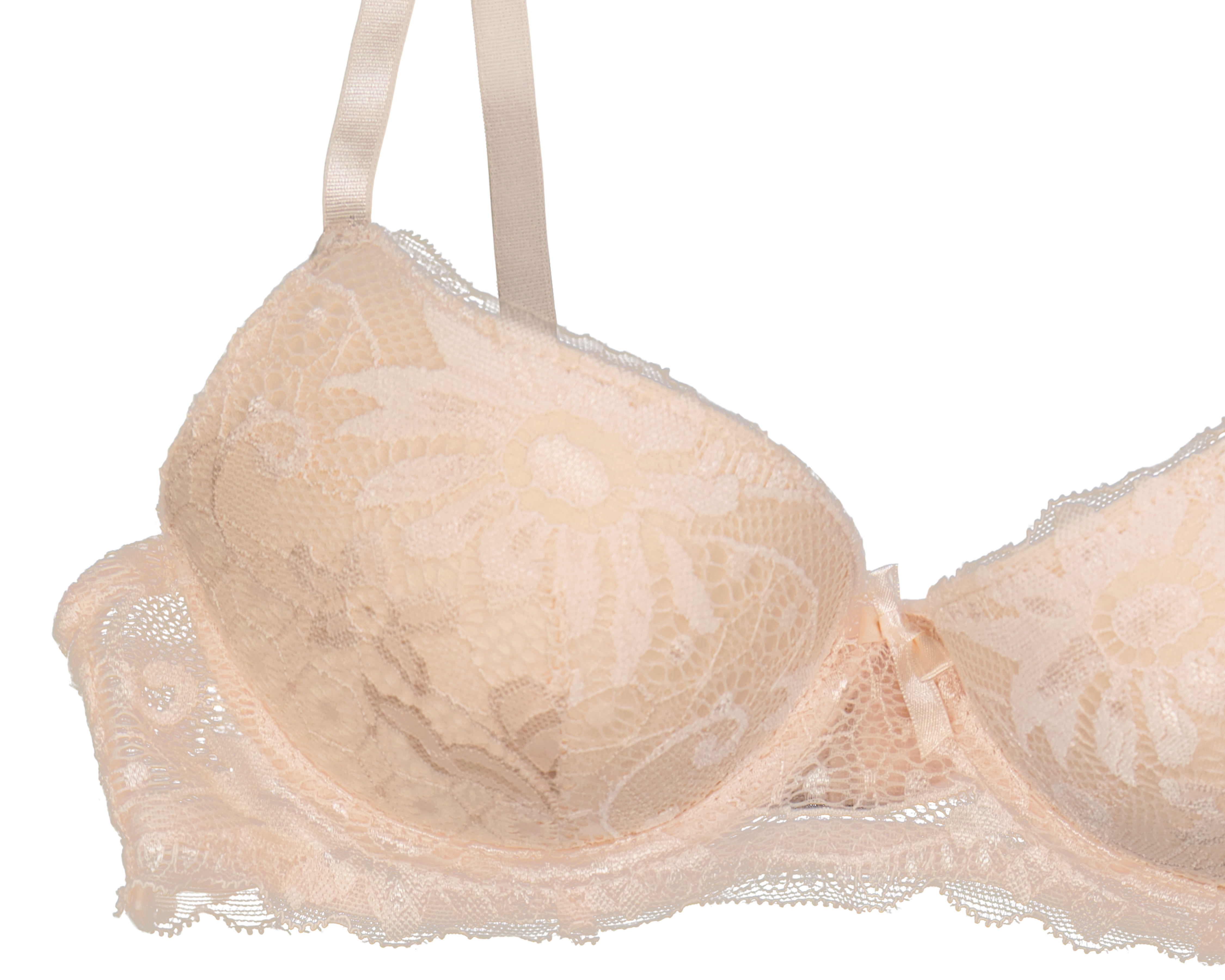 Foto 5 pulgar | Foto 4 | Brasier Media Copa con Encaje Eva tu Estilo Íntimo 2 Piezas
