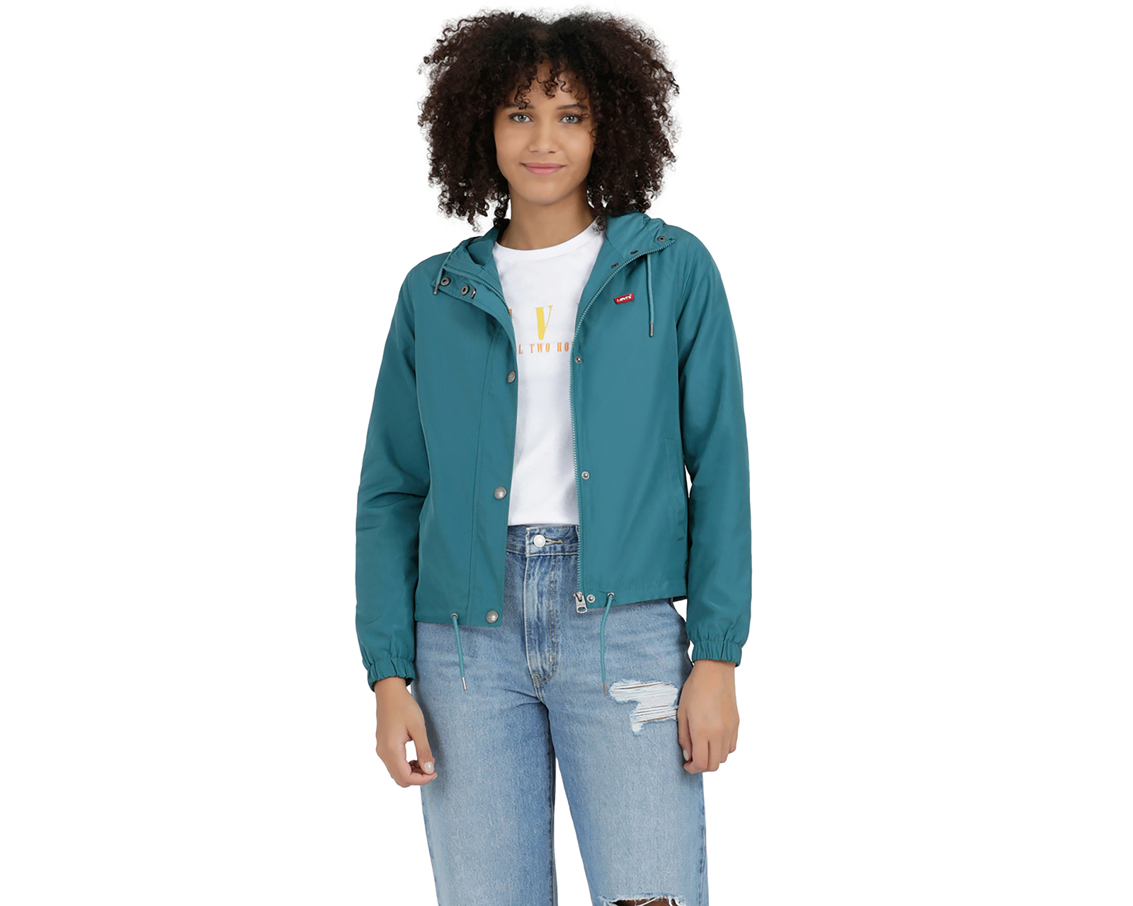 Chamarra Levi's Impermeable Verde