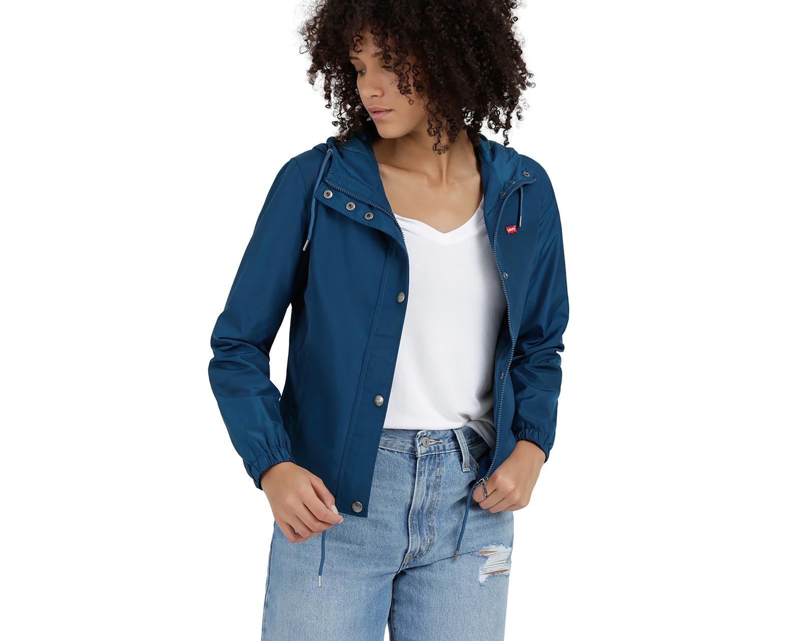 Foto 6 | Foto 6 | Chamarra Levi's Azul con Gorro