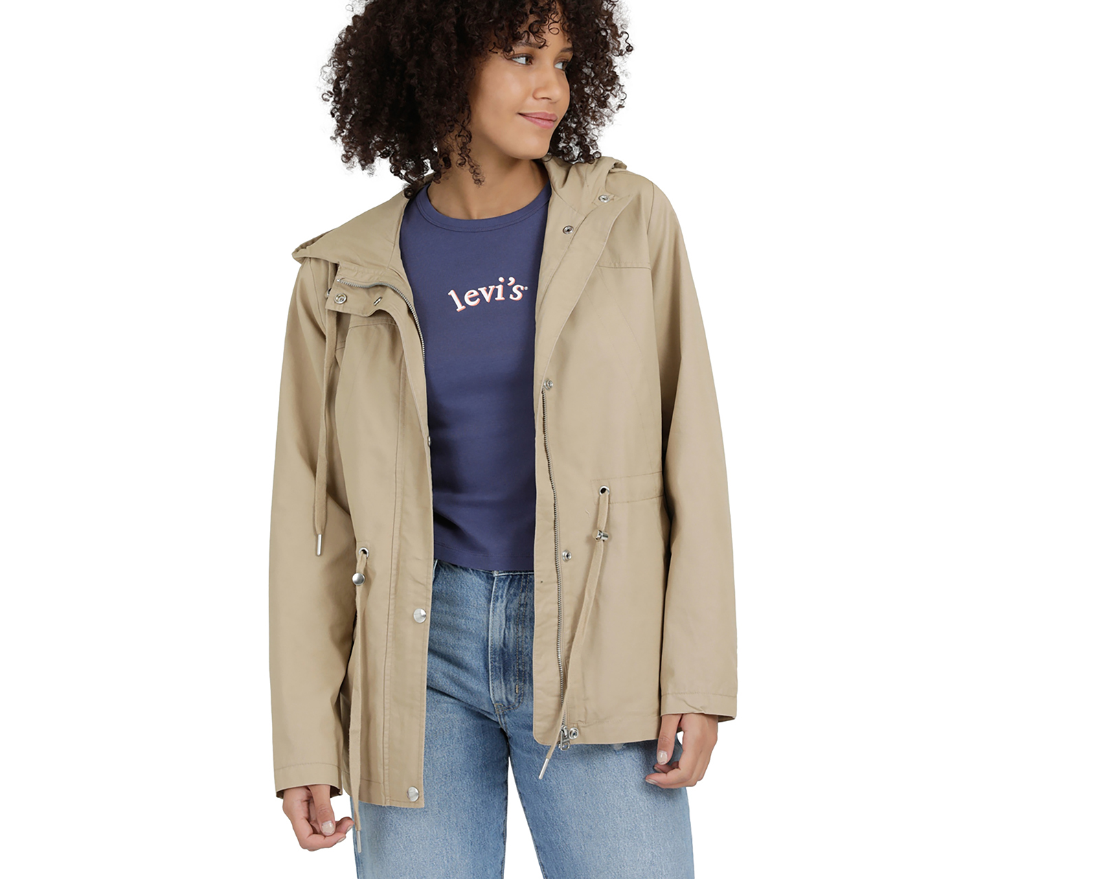 Foto 7 pulgar | Foto 6 | Chamarra Levi's con Capucha