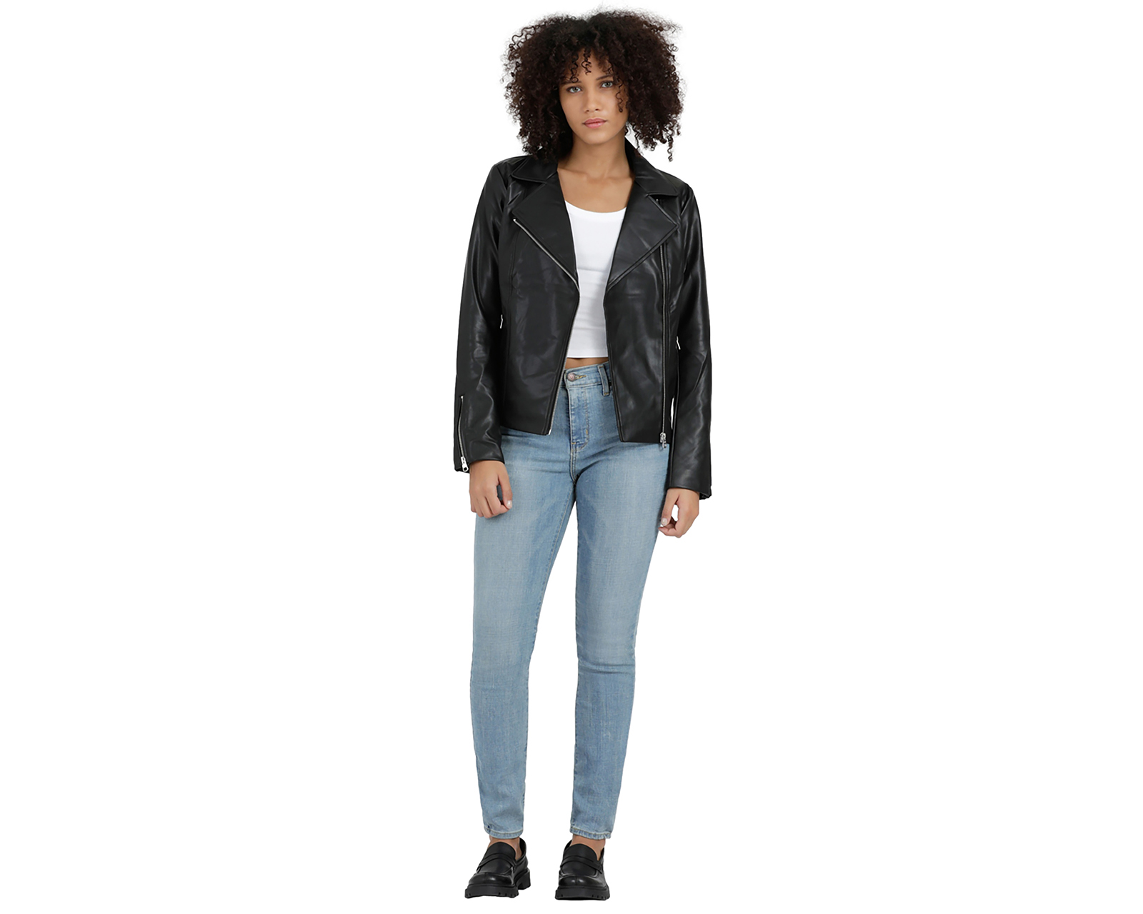 Foto 4 | Foto 4 | Chamarra Levi´s Negra de Vinipiel