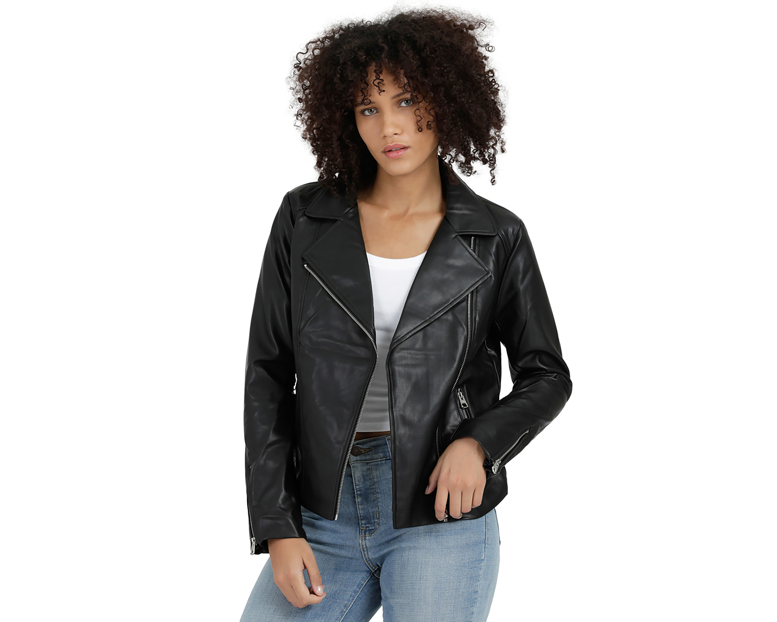 Foto 5 | Foto 5 | Chamarra Levi´s Negra de Vinipiel