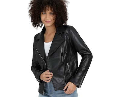 Foto 6 | Foto 6 | Chamarra Levi´s Negra de Vinipiel