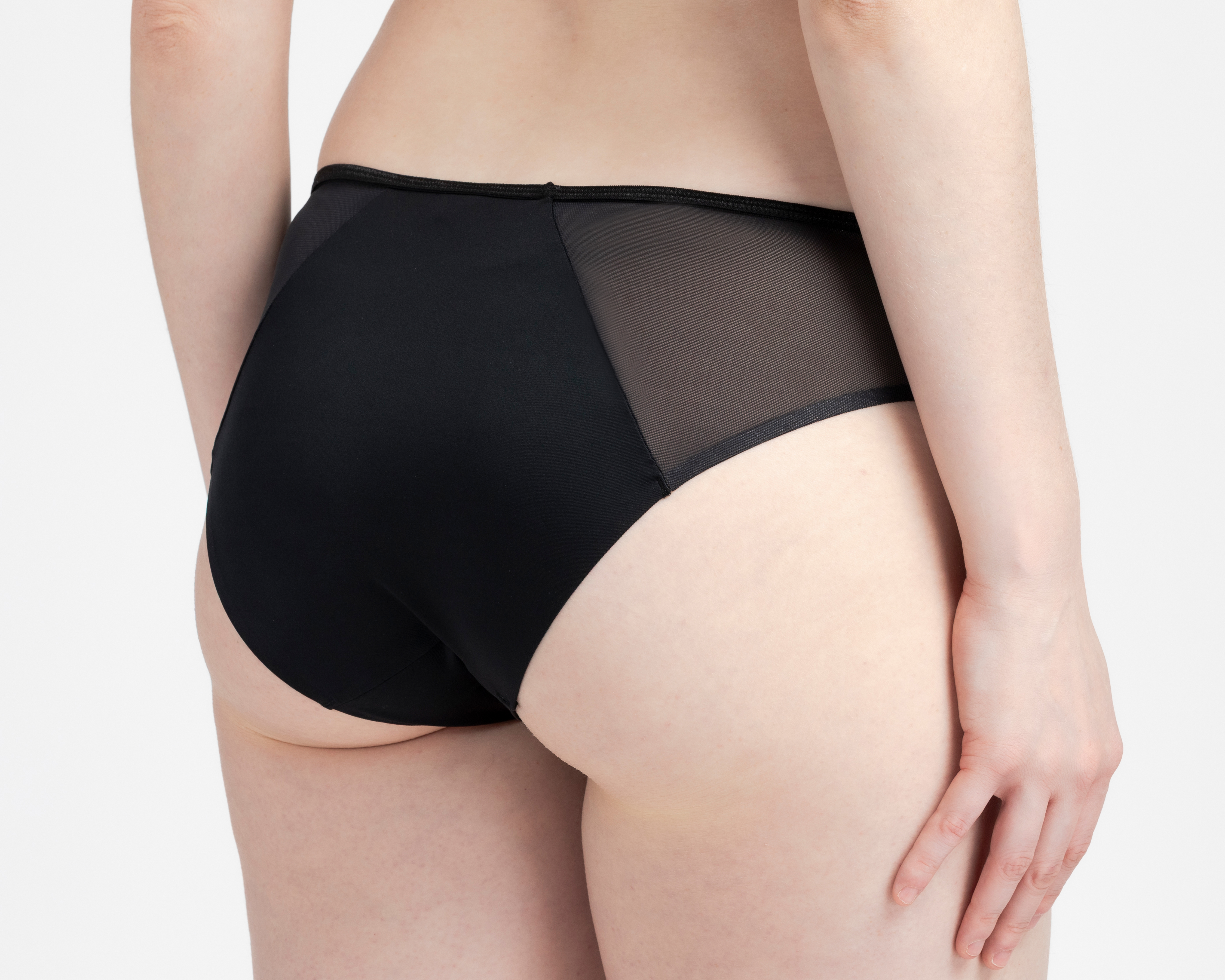 Foto 4 pulgar | Foto 3 | Pantaleta con Mesh Beauty Secret para Mujer 3 Piezas