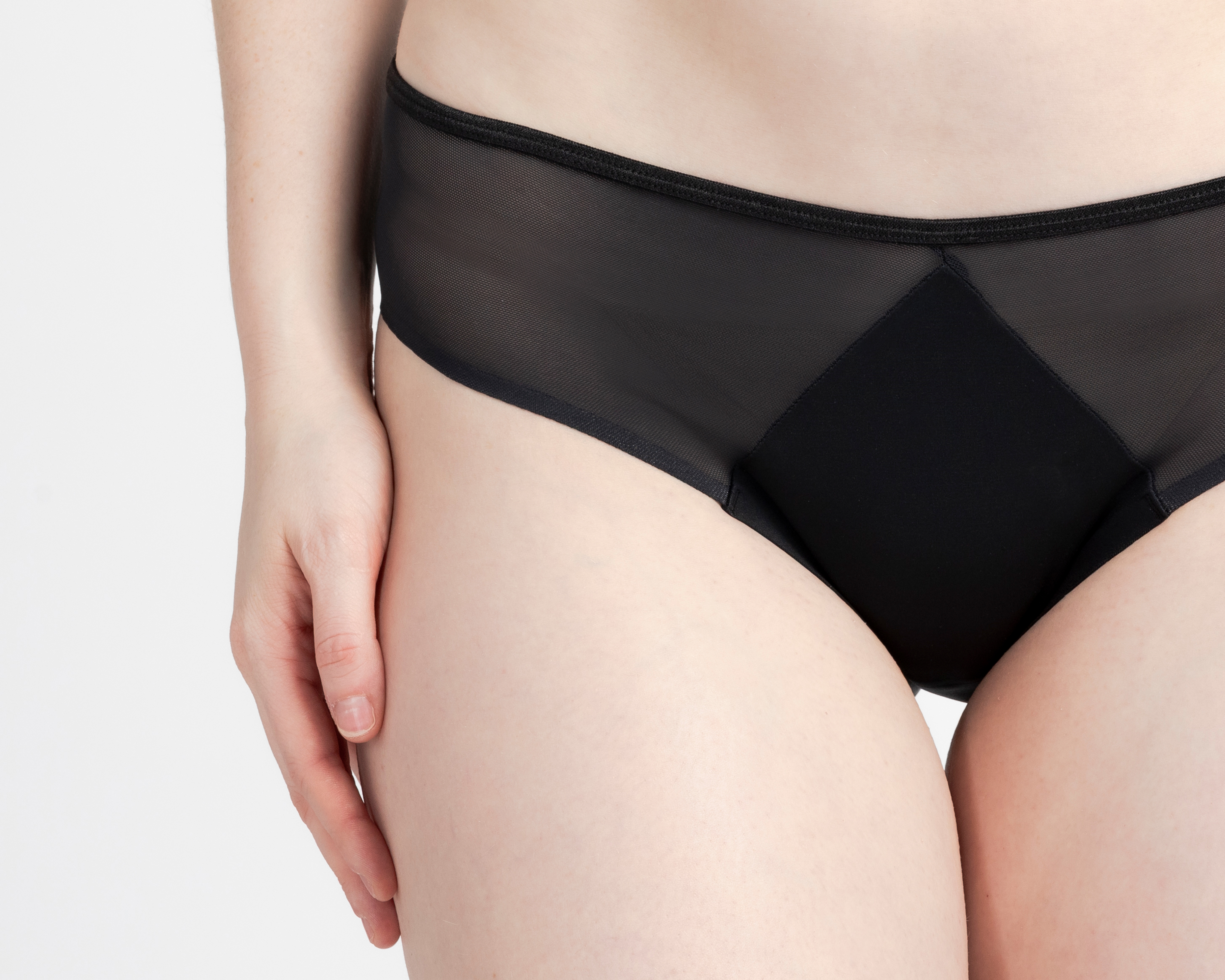 Foto 5 pulgar | Foto 4 | Pantaleta con Mesh Beauty Secret para Mujer 3 Piezas