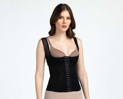Foto 1 | Foto 1 | Camiseta Control Negra Beauty Secret de Mediana Compresión para Mujer