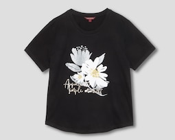 Playera Negra Sahara para Mujer