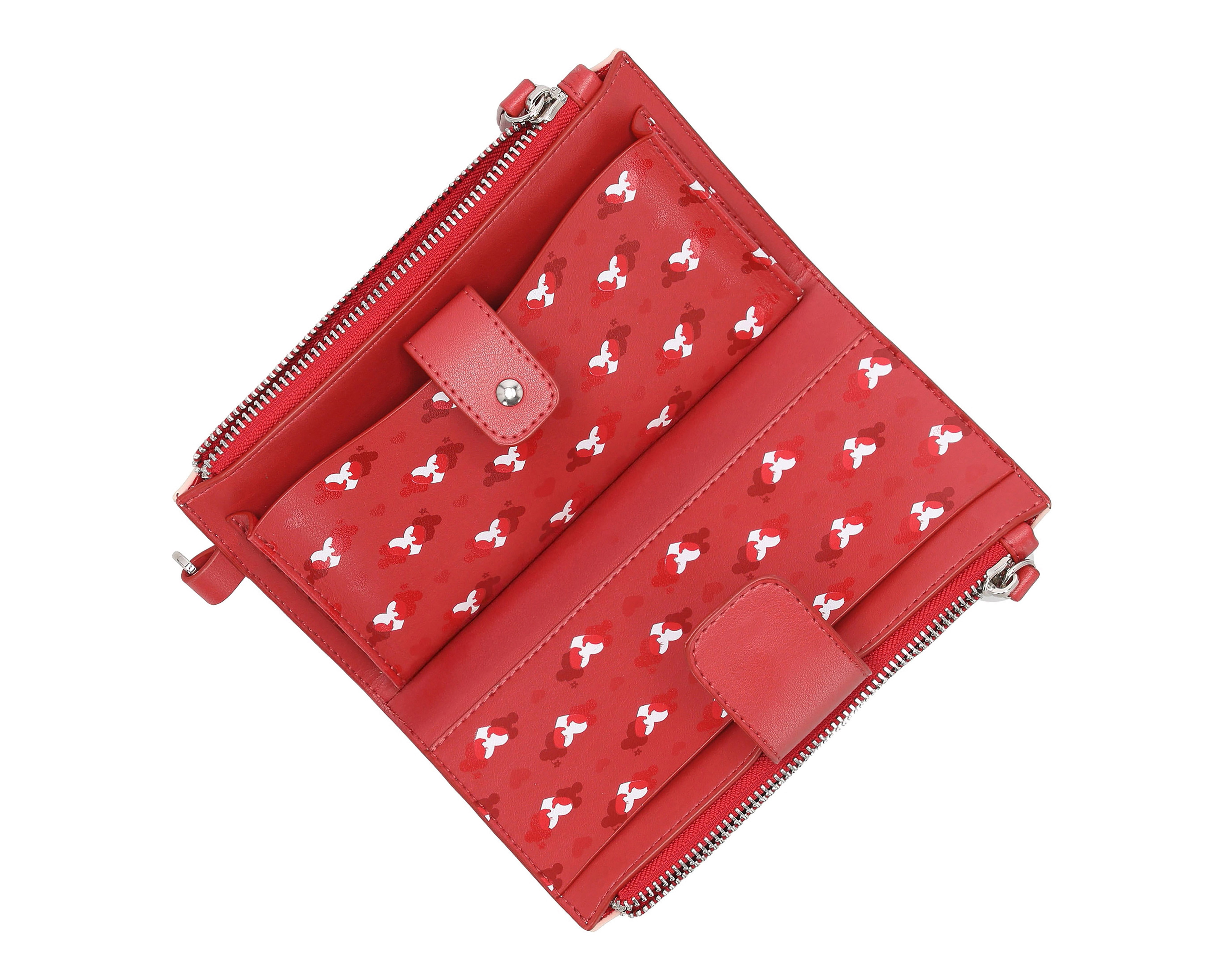 Foto 5 pulgar | Foto 4 | Cartera para Mujer W Capsule Disney Mickey y Minnie Mouse
