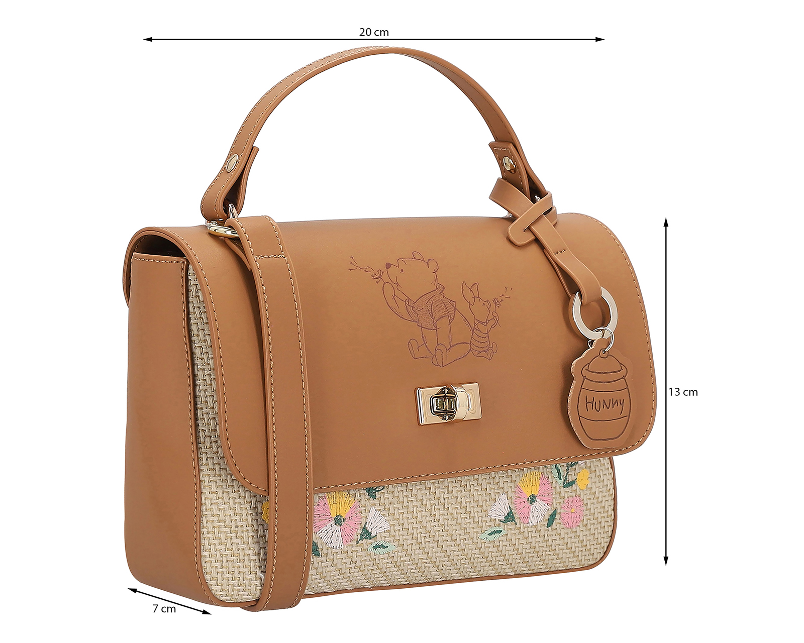 Foto 6 pulgar | Foto 5 | Bolsa Cruzada W Capsule Disney Winnie Pooh