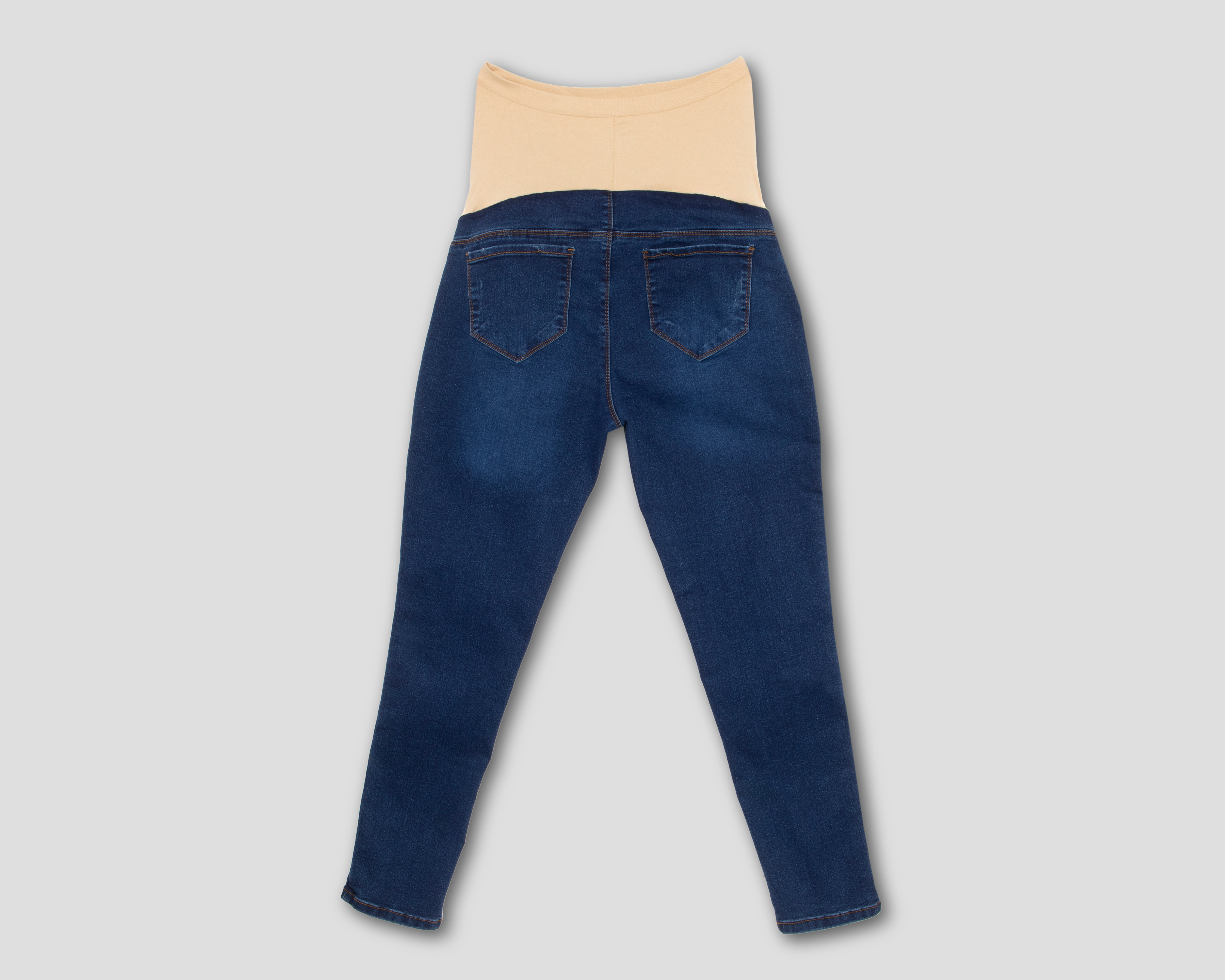 Foto 2 | Foto 2 | Pantalón de Maternidad Azul Mamá Bella