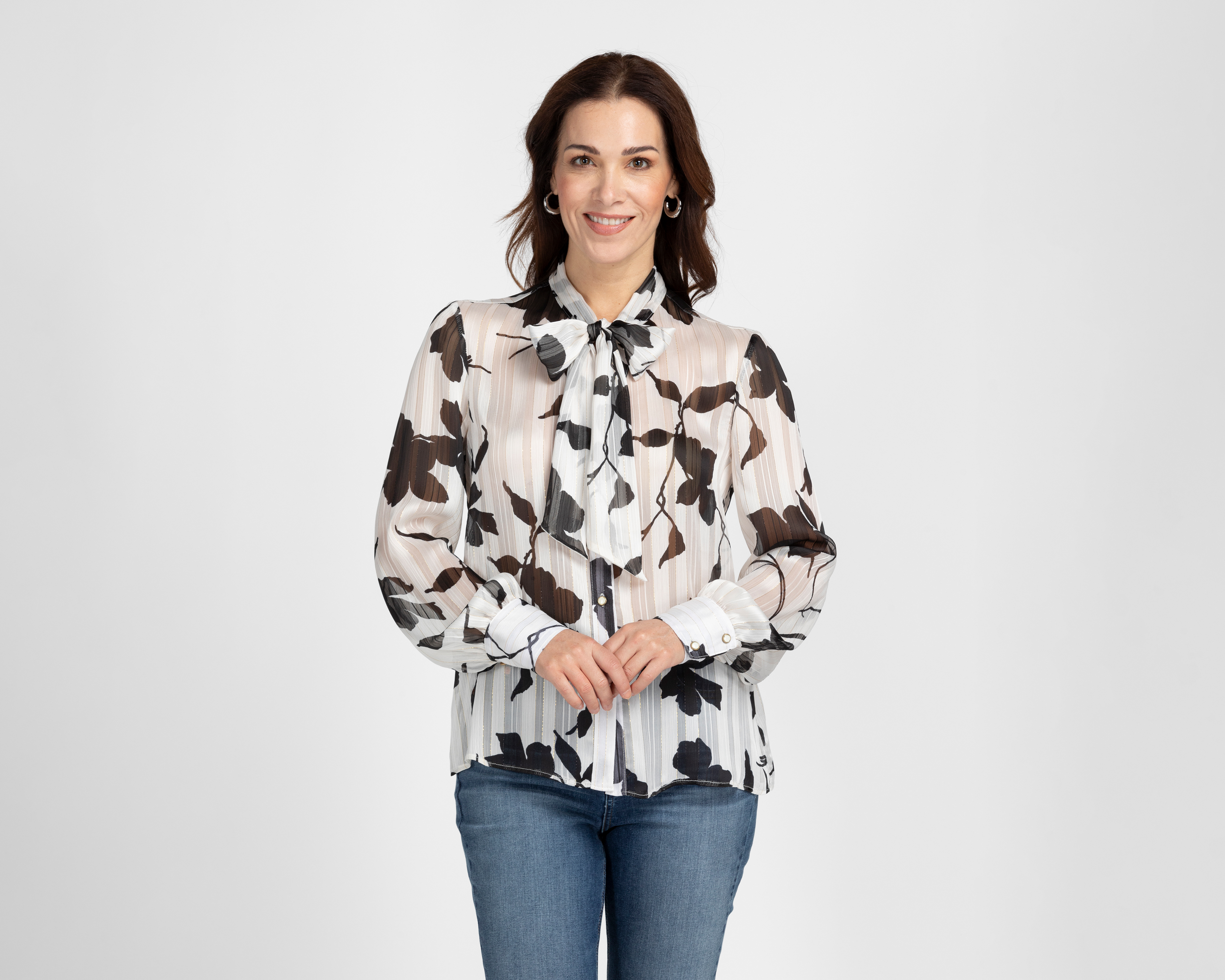 Foto 2 pulgar | Foto 1 | Blusa Manga Larga Alexis para Mujer