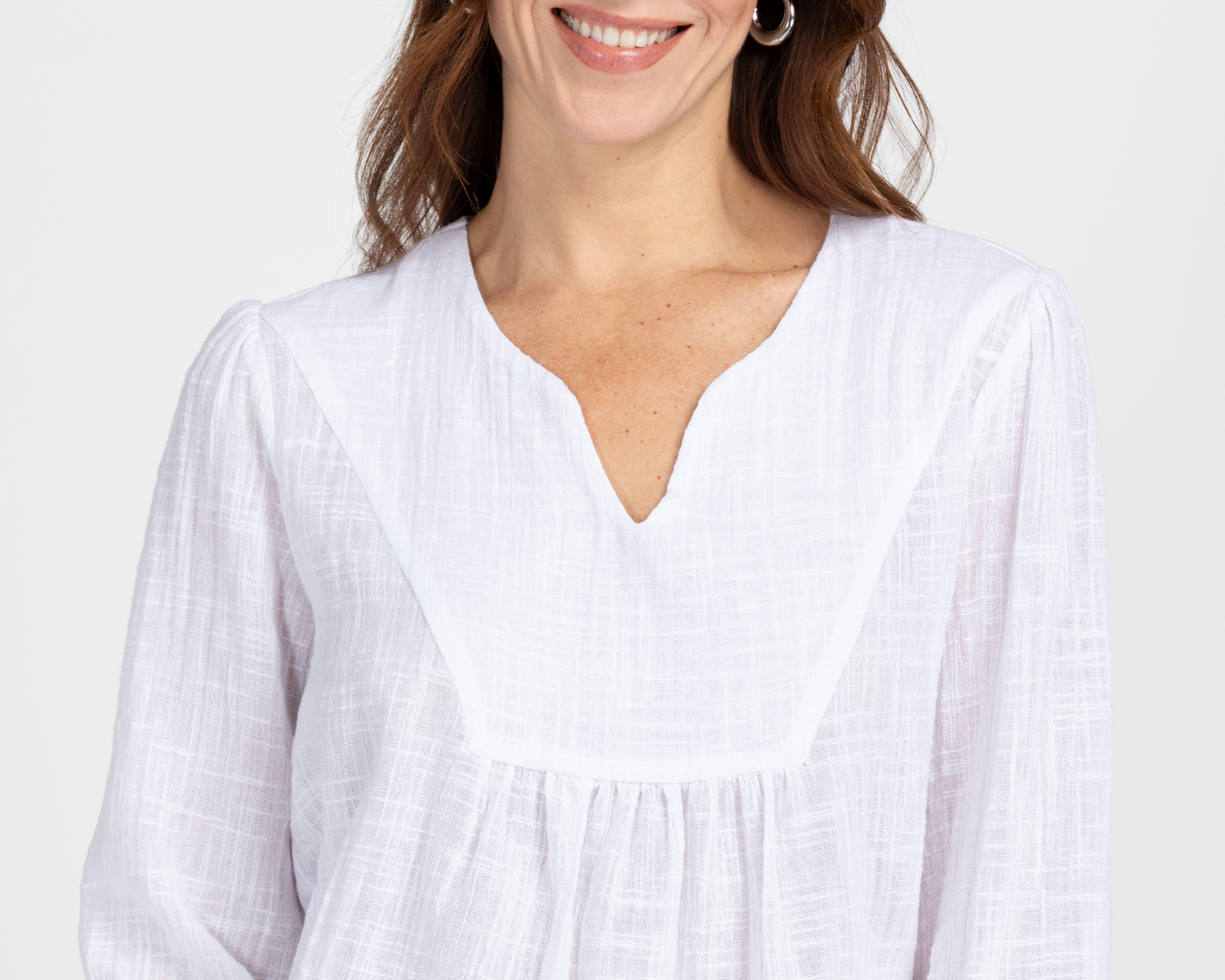 Foto 5 pulgar | Foto 4 | Blusa Blanca Alexis para Mujer
