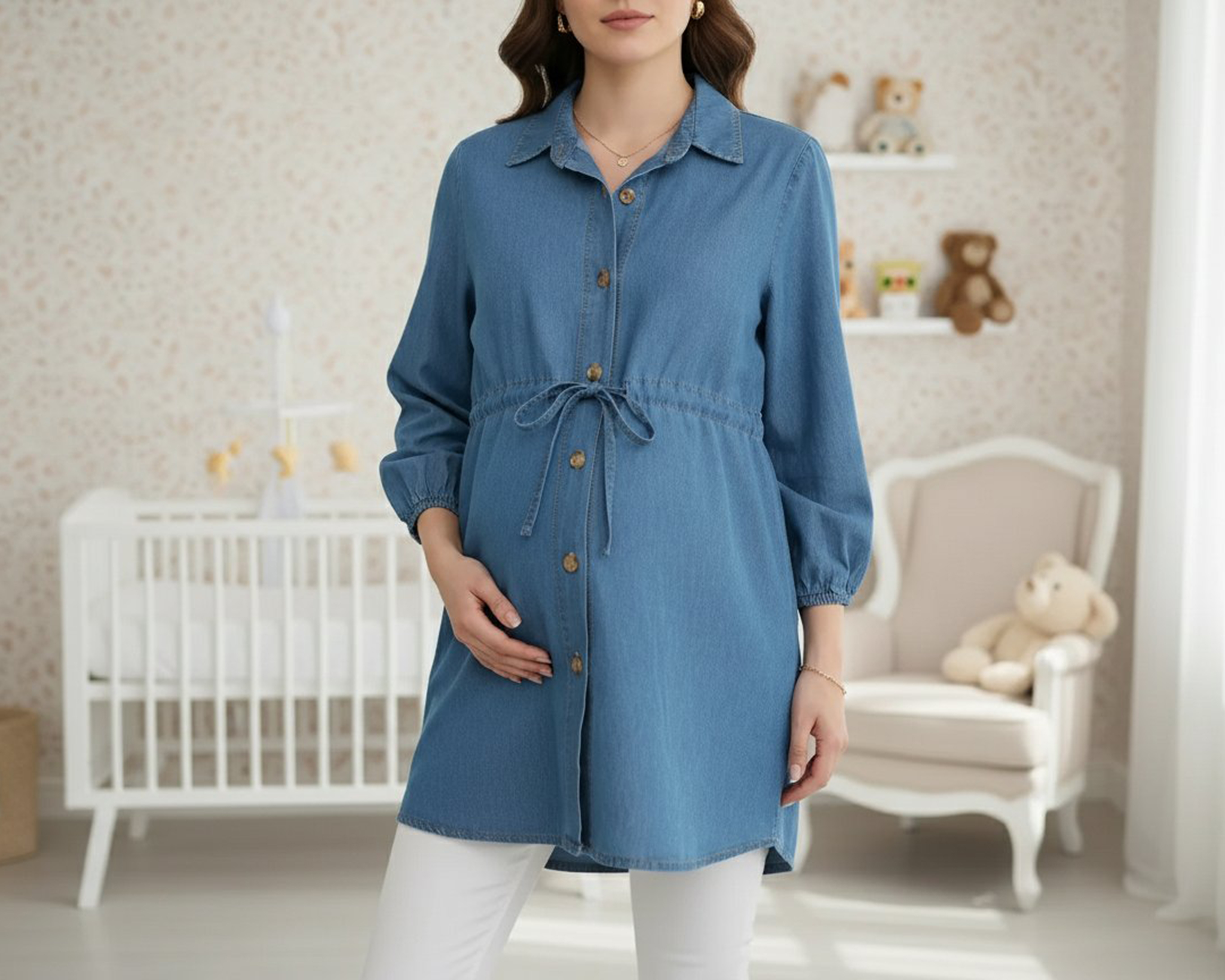 Foto 5 | Foto 5 | Blusa de Maternidad Manga 3/4 Mamá Bella