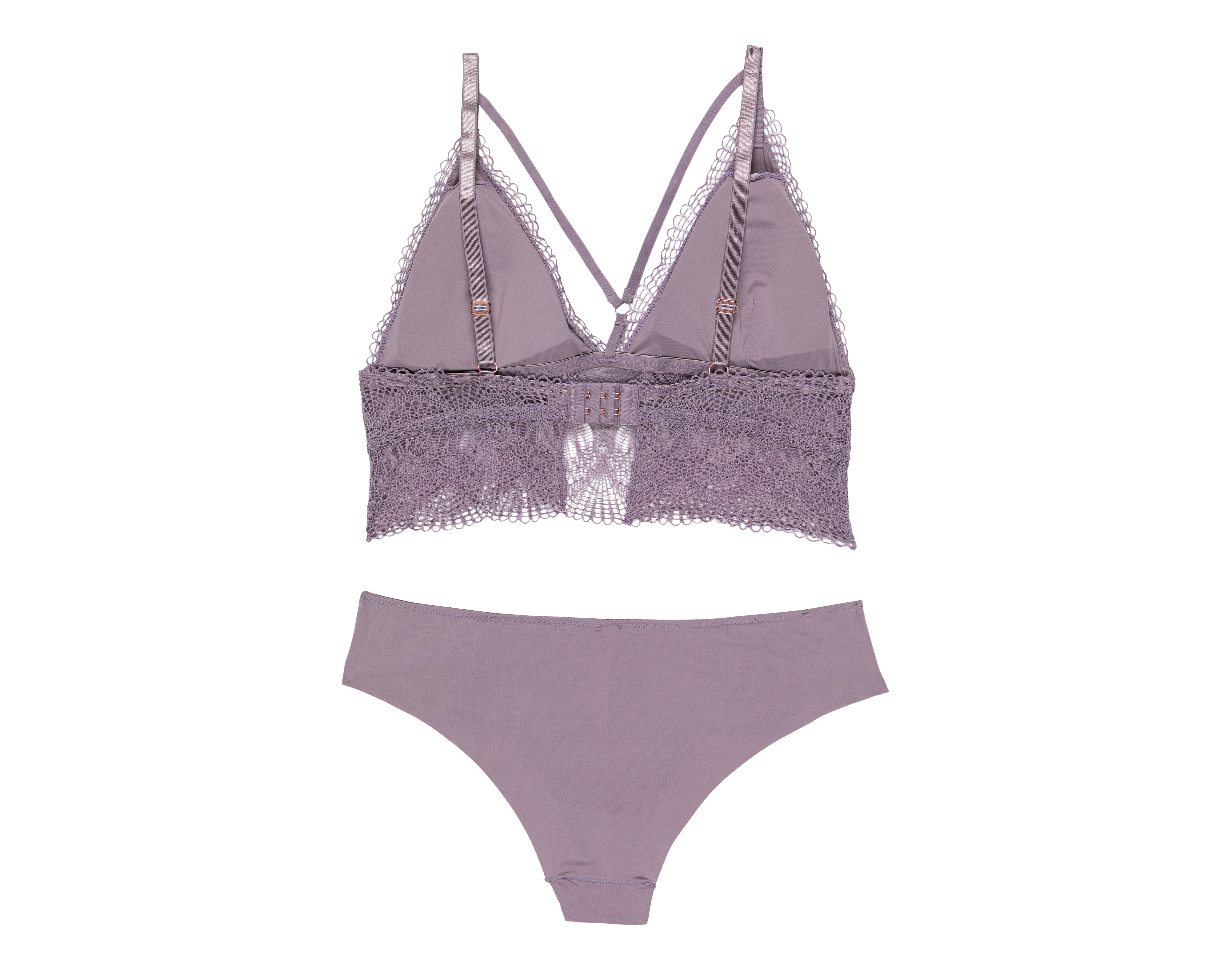 Foto 2 | Foto 2 | Coordinado de Encaje Carnival Copa Completa para Mujer 2 Pack