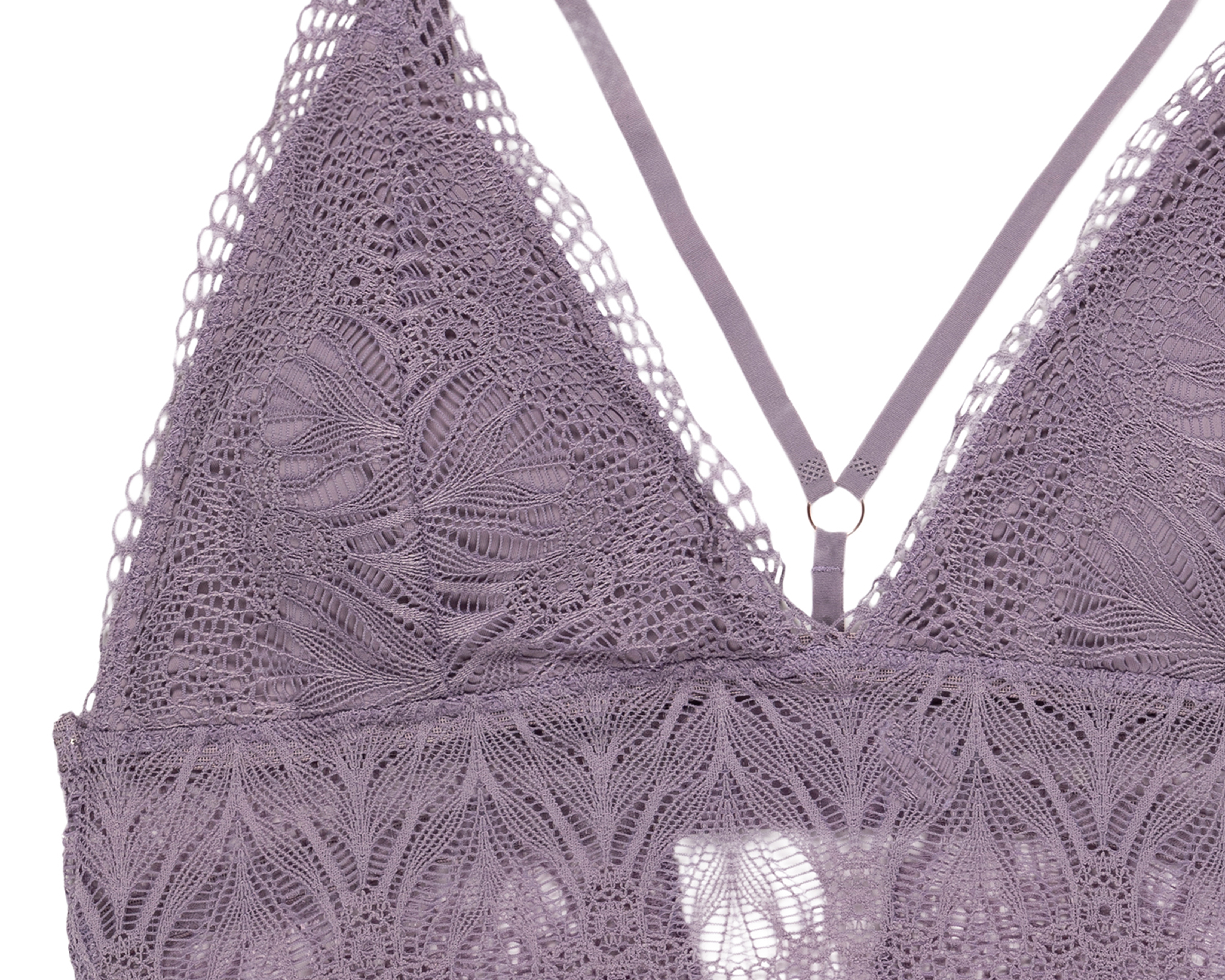 Foto 4 pulgar | Foto 3 | Coordinado de Encaje Carnival Copa Completa para Mujer 2 Pack