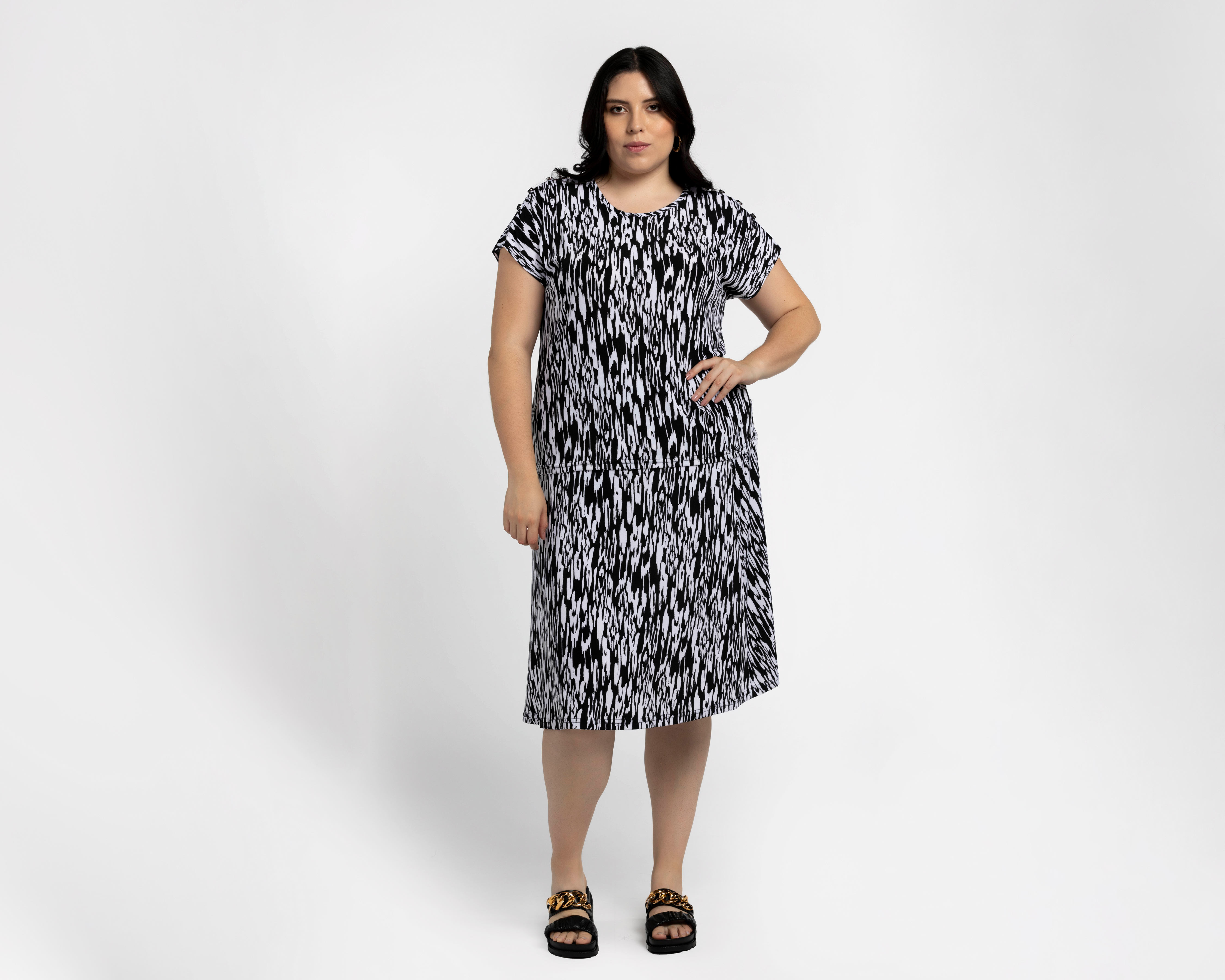 Foto 1 | Foto 1 | Falda y Blusa Lady Sun Casual Manga Corta Estampado