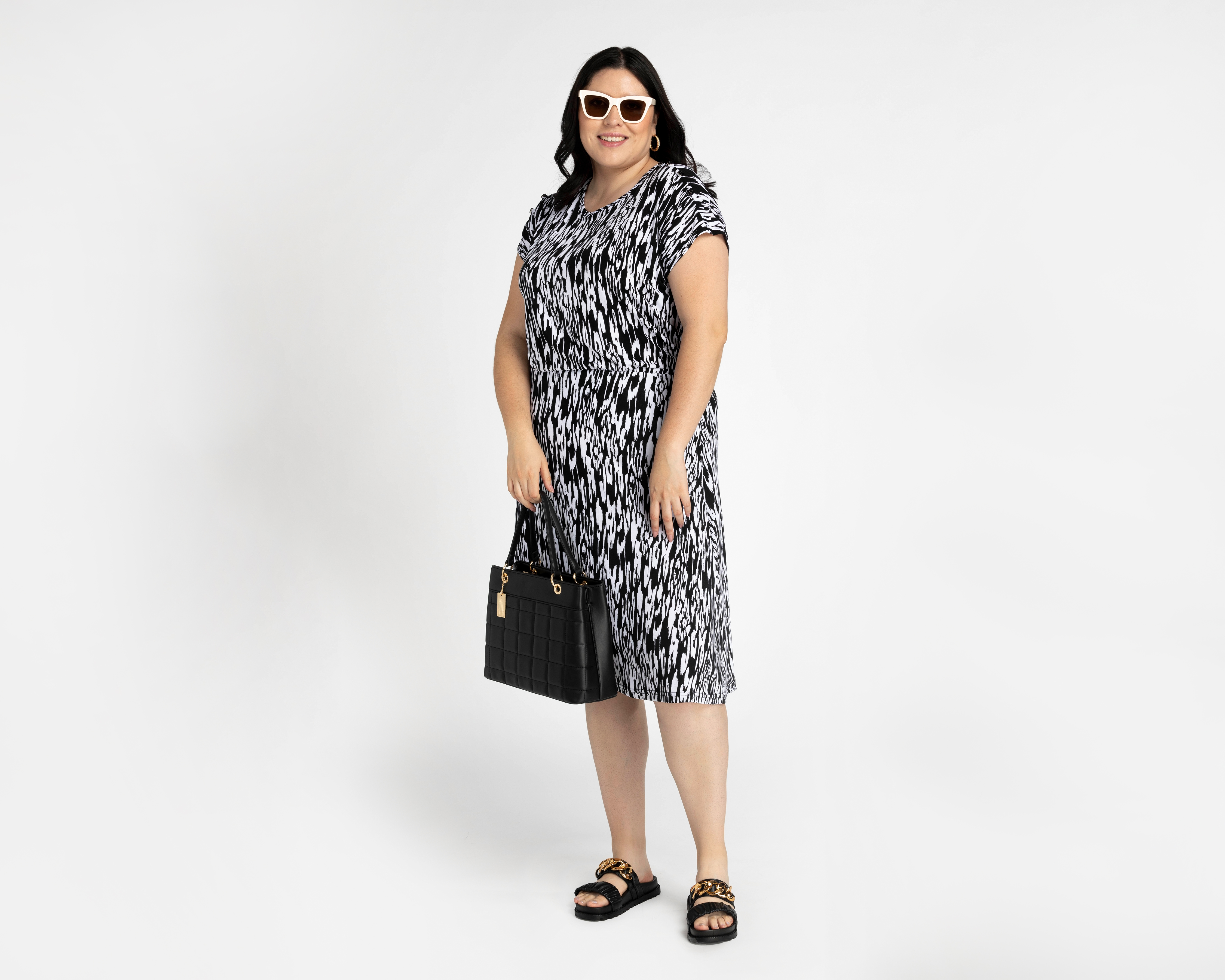 Foto 3 pulgar | Foto 2 | Falda y Blusa Lady Sun Casual Manga Corta Estampado